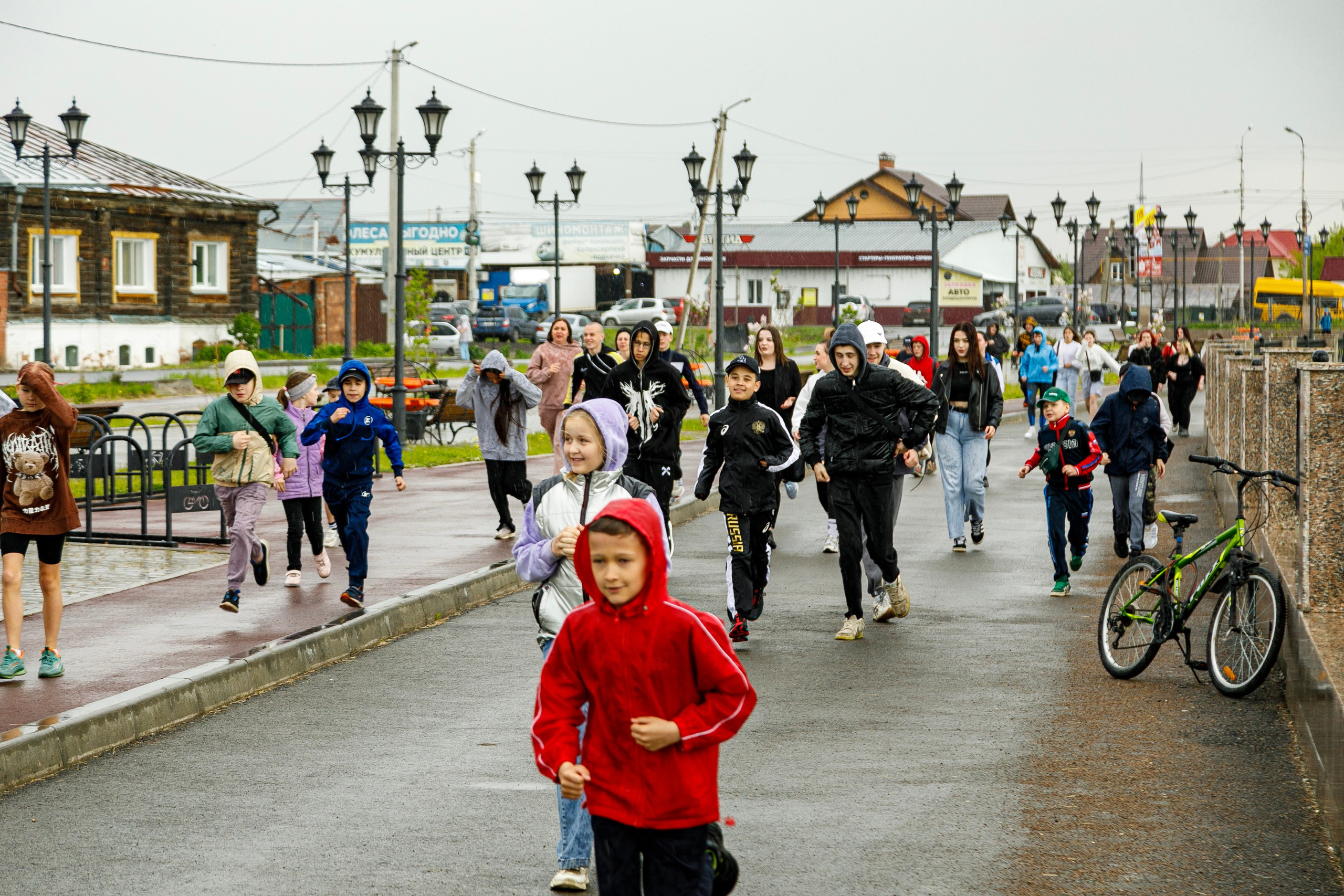 «СпортЛето» и «Зарядка с чемпионом» — семья Сармачевых 😋. Фотограф Андрей Гузеев
