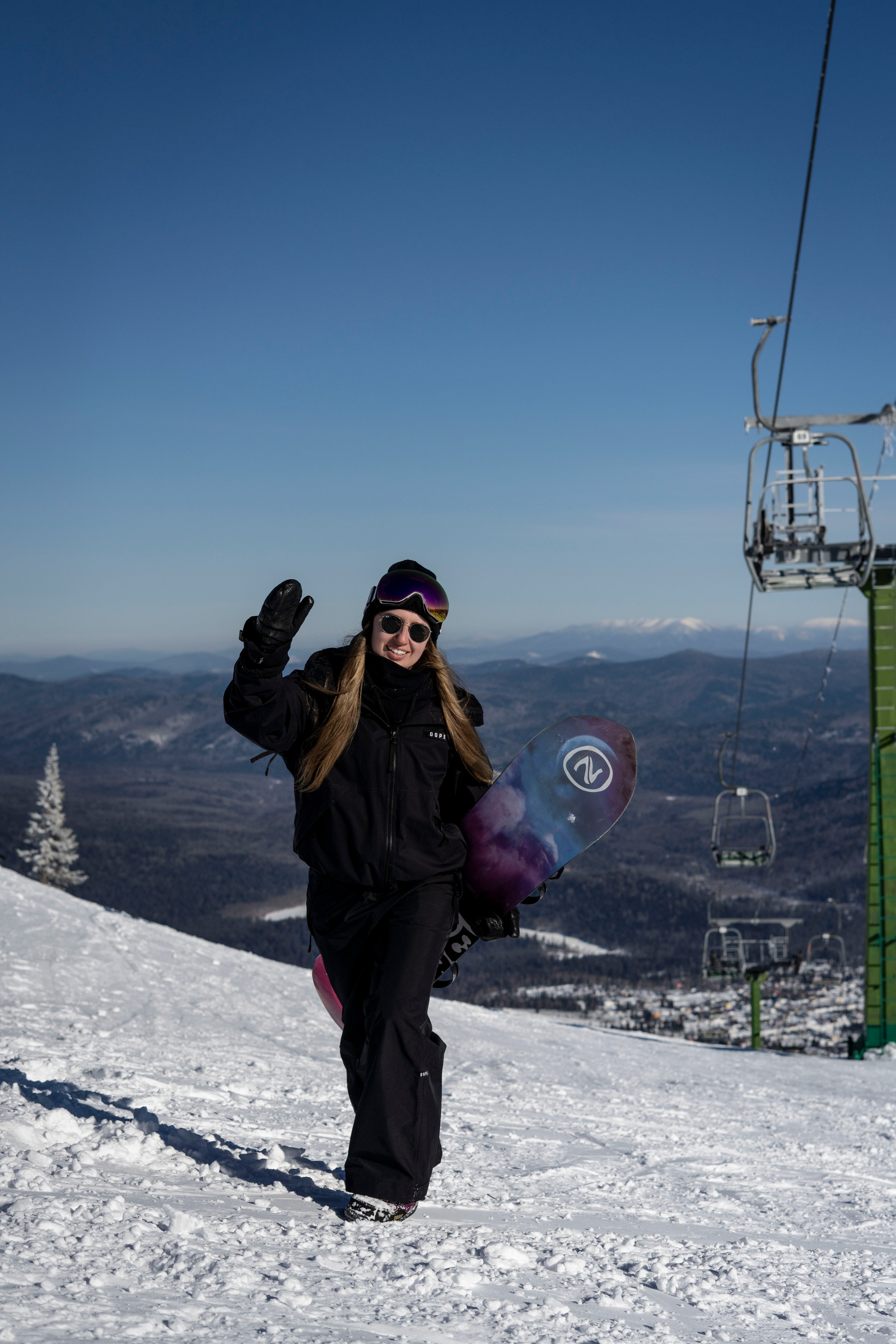 Фотосессия на вершине. Анастасия Паршукова — фотограф Шерегеш Новосибирск