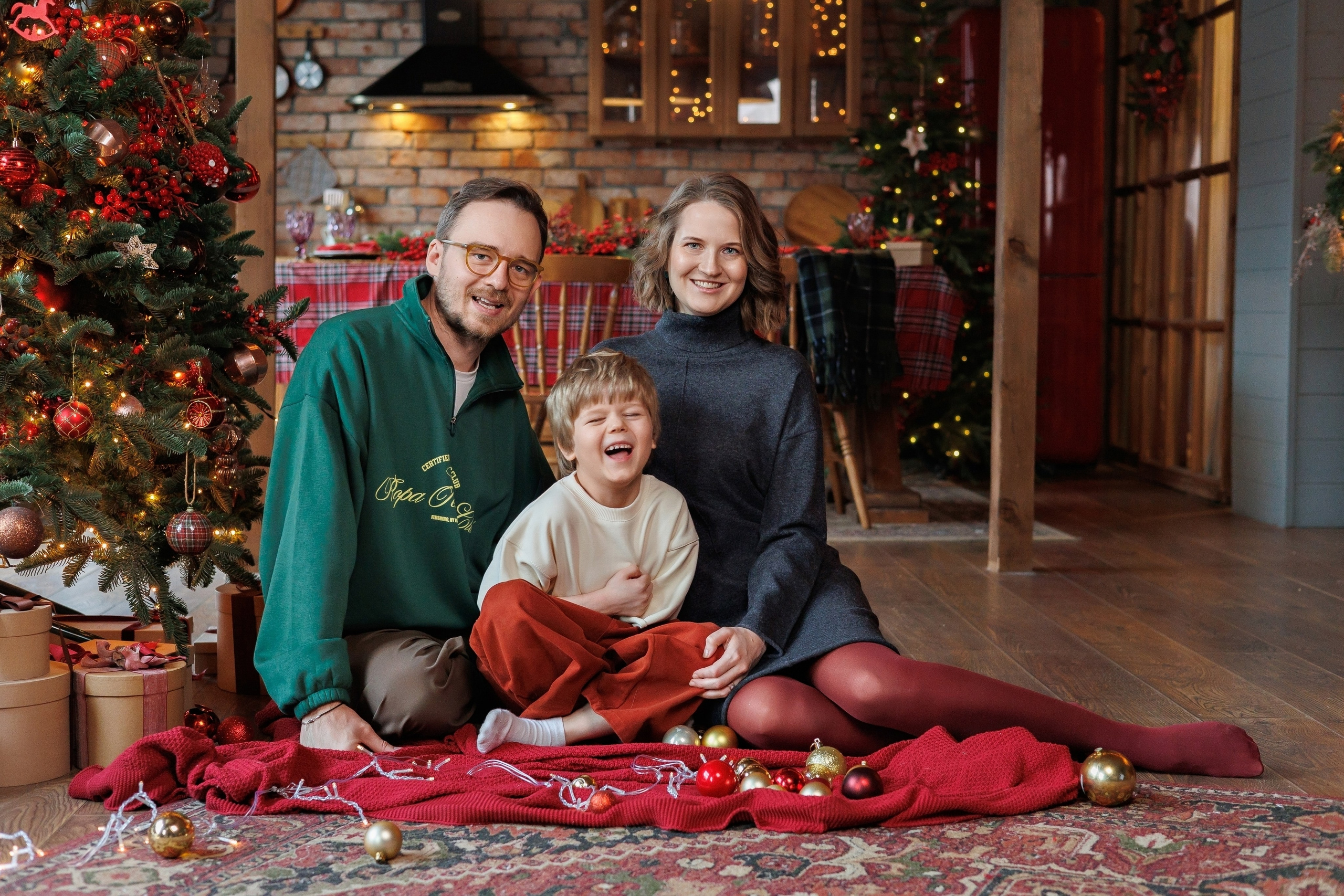 Новогодние фотосессии. Семейный фотограф Екатерина Шустрова Москва и Одинцово