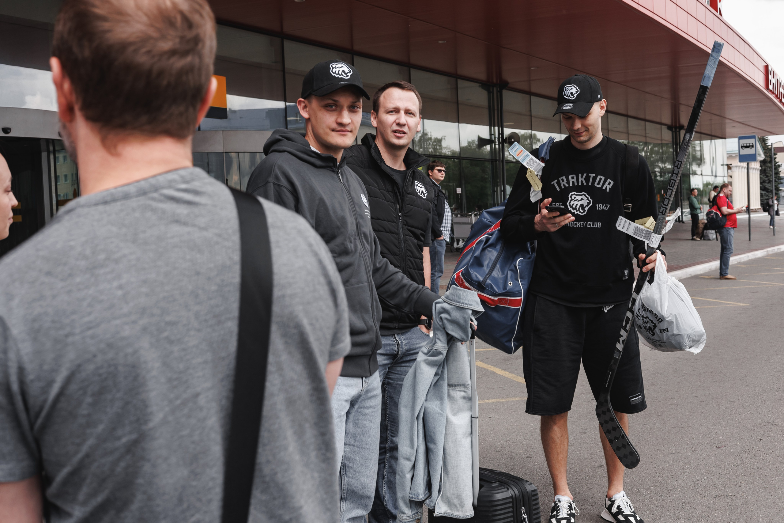 ХК Трактор. Встреча Александра Кадейкина и Андрея Светлакова