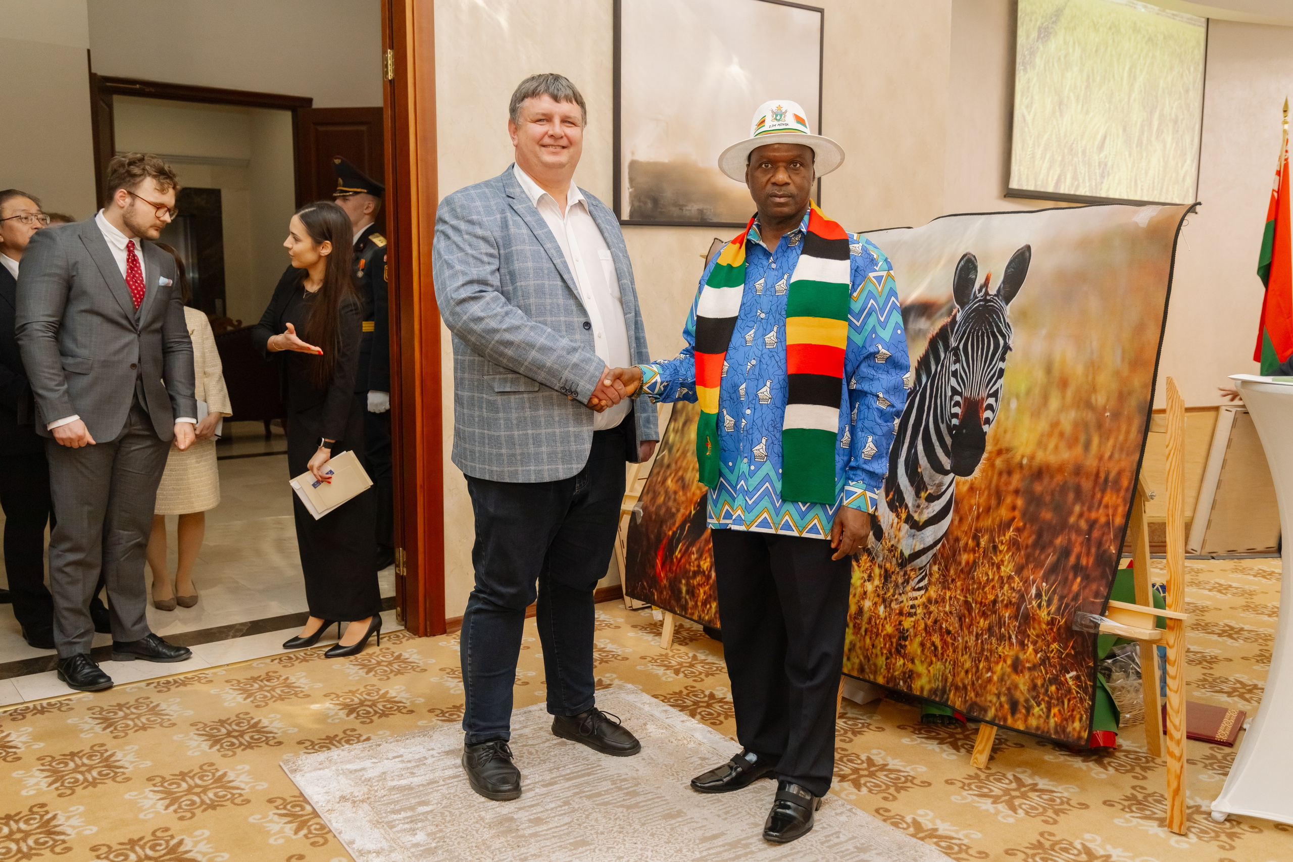 Фотосъемка делегации Посольства Зимбабве в Минске. Свадебный фотограф в Минске/Беларуси Сергей Спиридонов