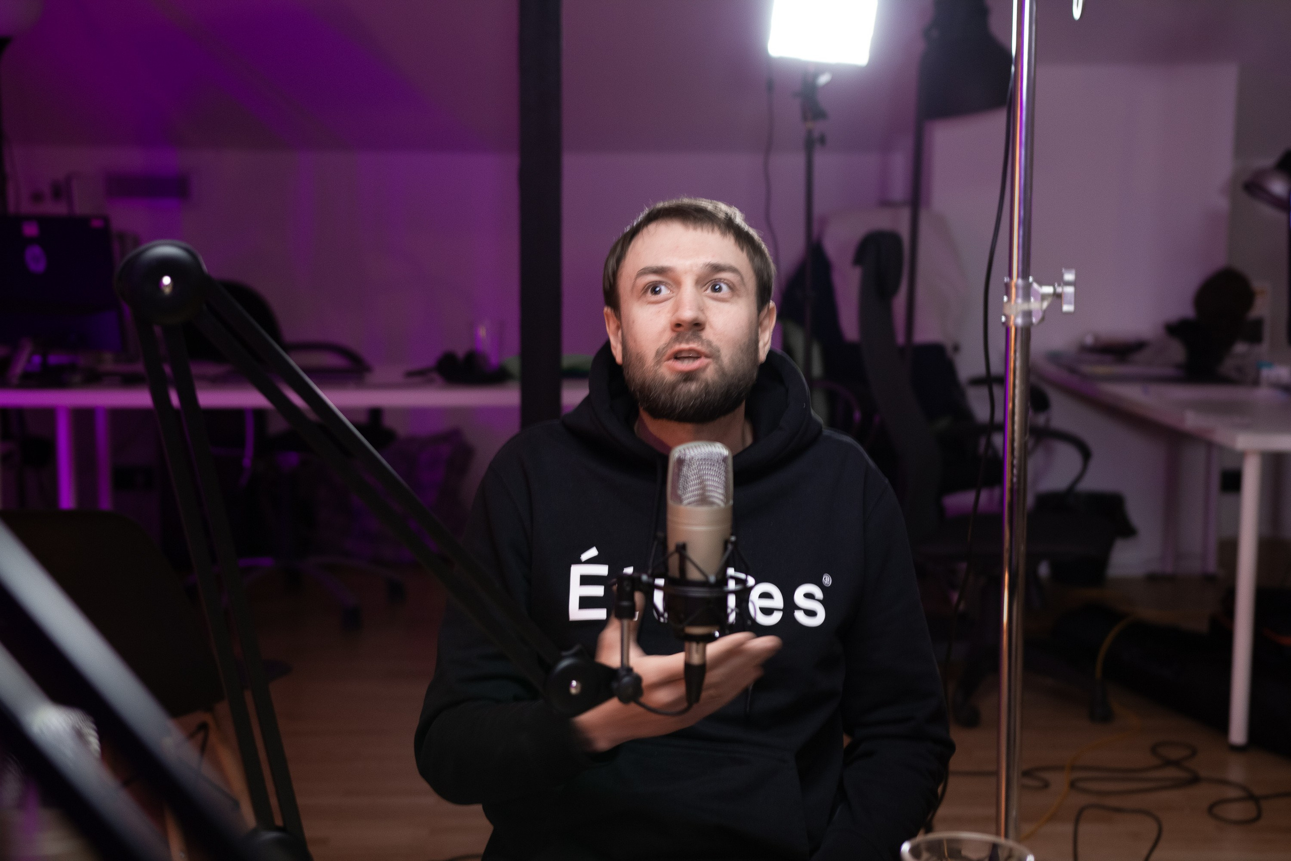 Бекстейдж подкаста. Концертный и портретный фотограф Москва и Санкт-Петербург