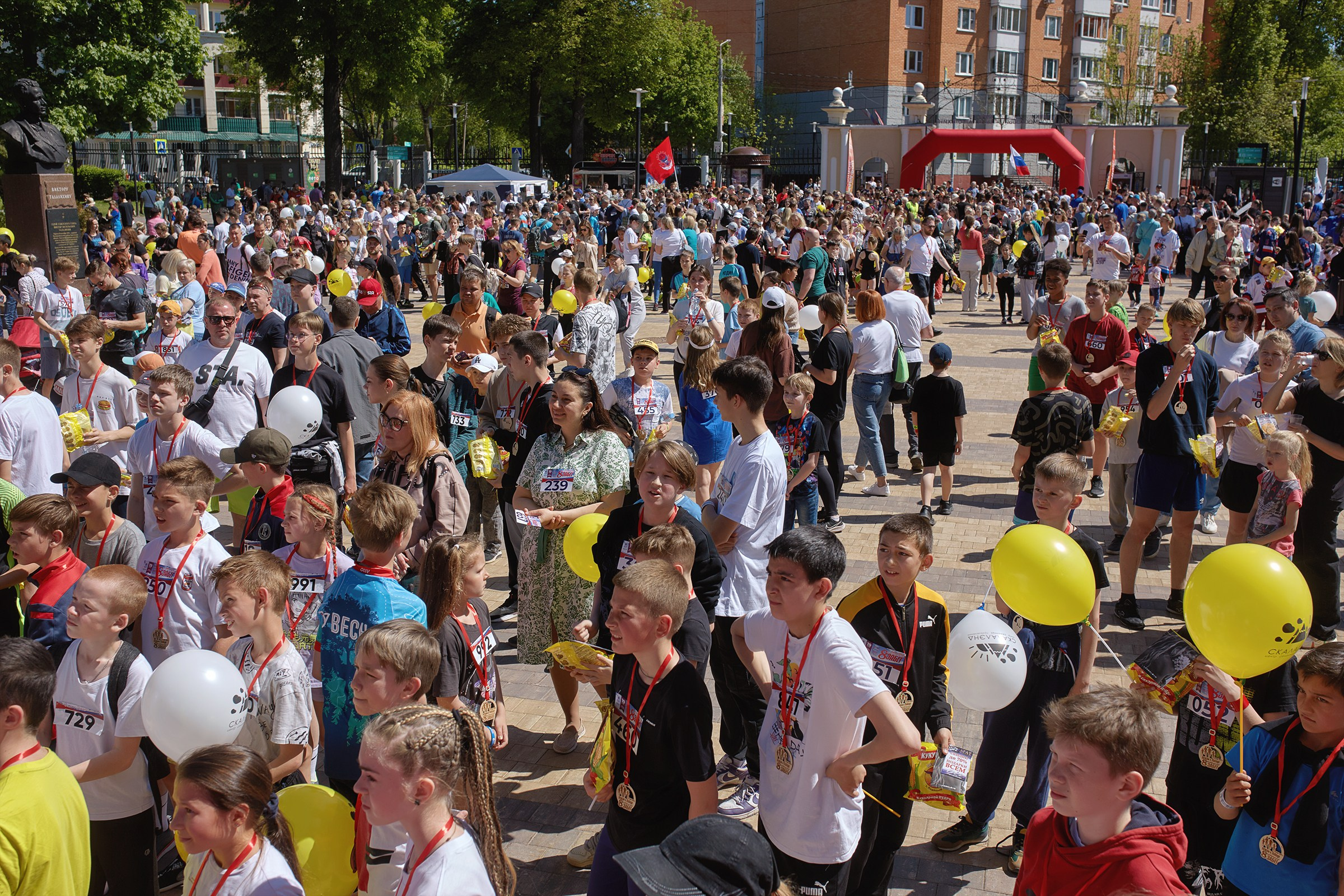 Благотворительный забег «Бежим к победе» (19.05.2024). Фотограф Роман Желтухин
