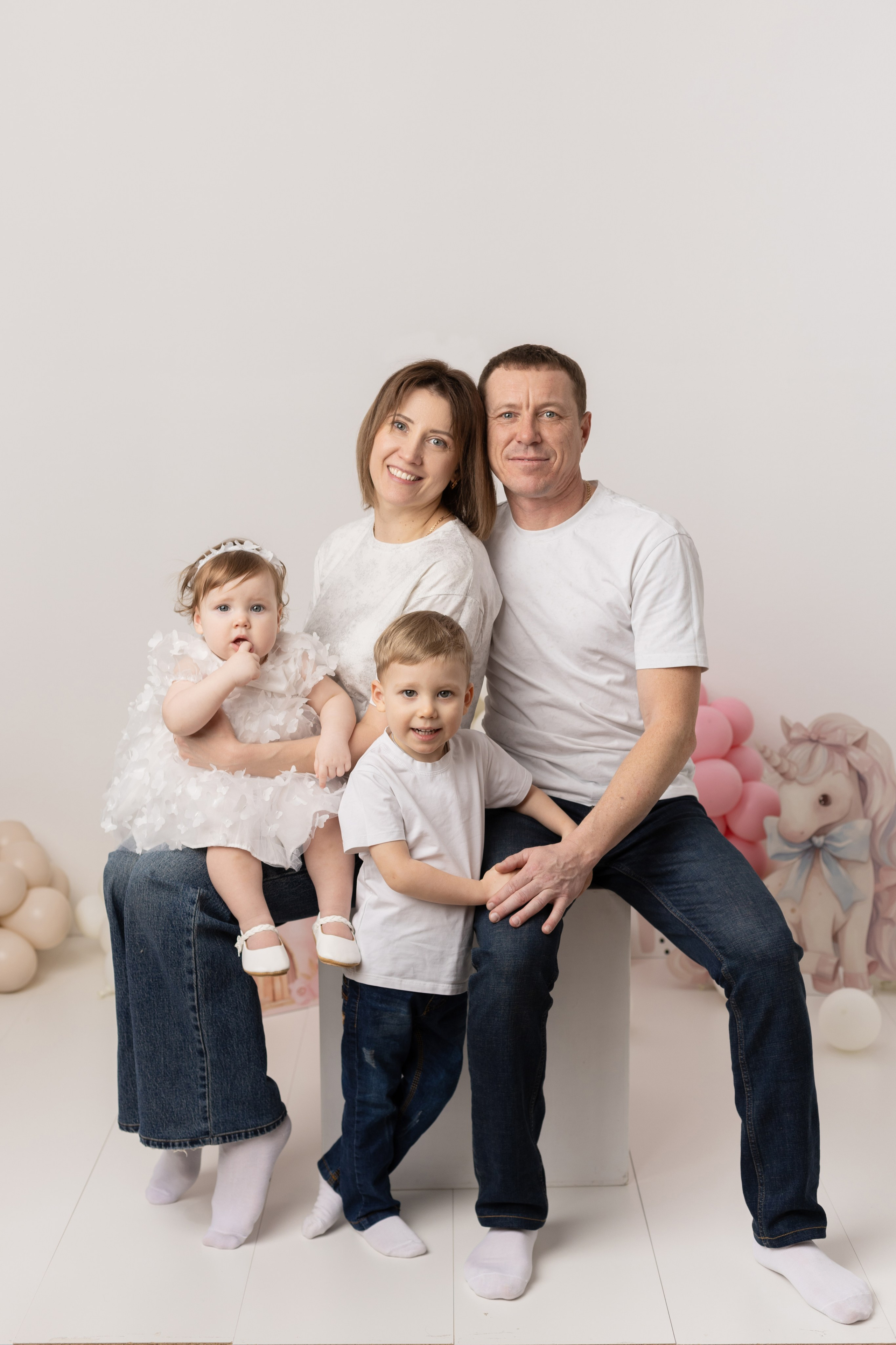 Фотосессия к первому дню рождения. Фотограф новорожденных, детский фотограф в г. Оренбурге Екатерина Козлова