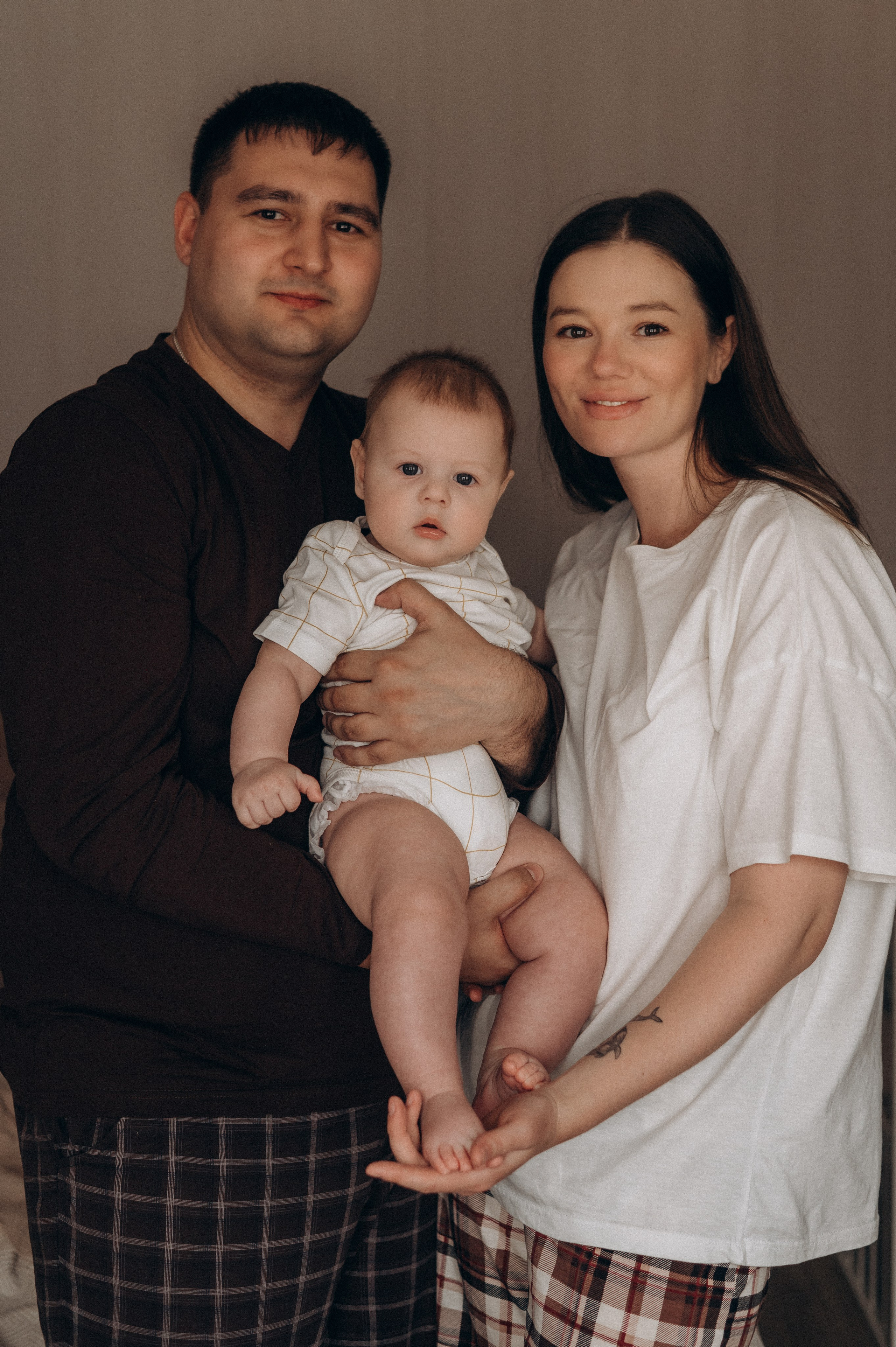 Семья Курикаловых (домашняя). Фотограф в Иркутске