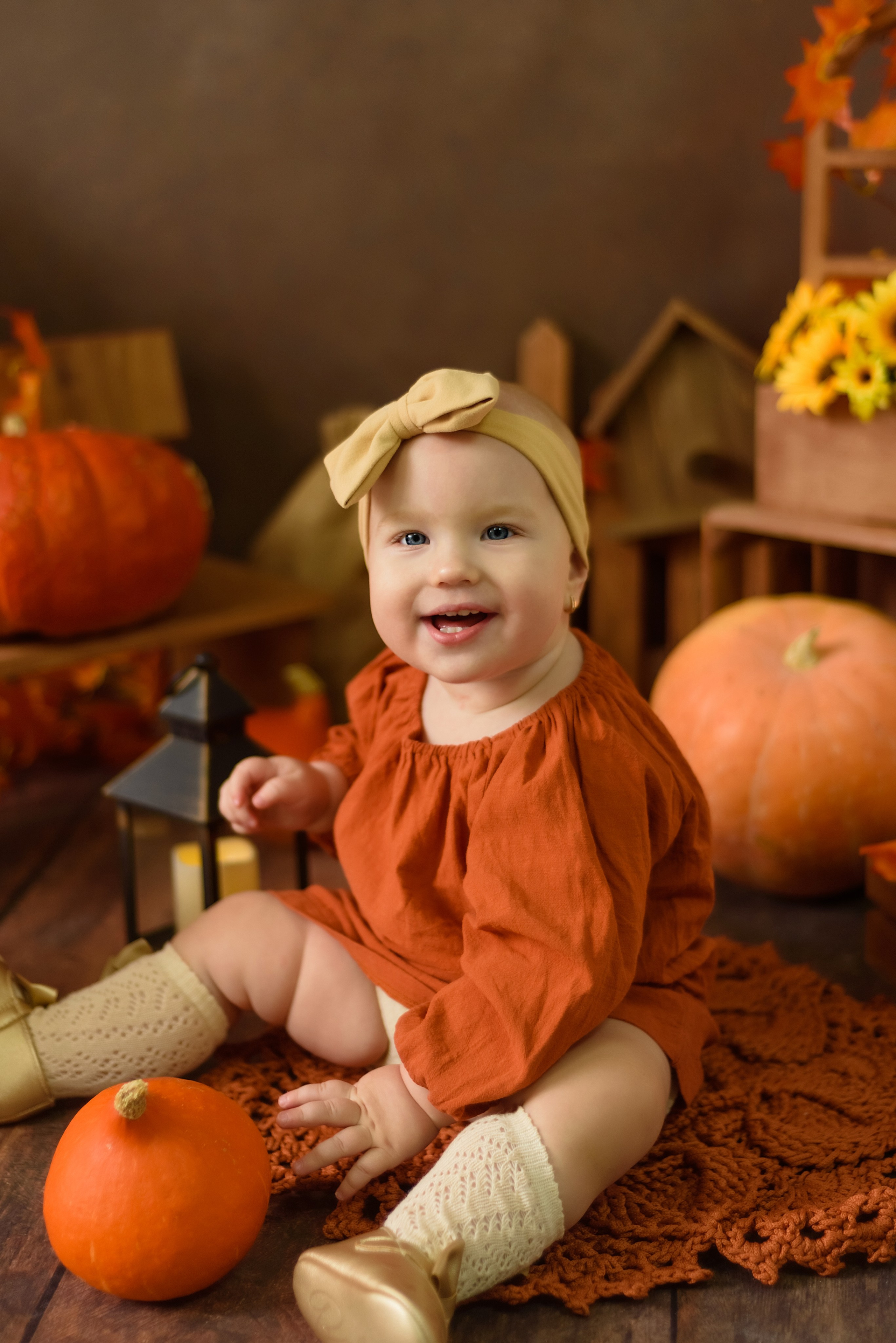 Фотопроект «Тыковки» Милана. Детский Фотограф |Фотограф на годик в Брянске Ирина Романова