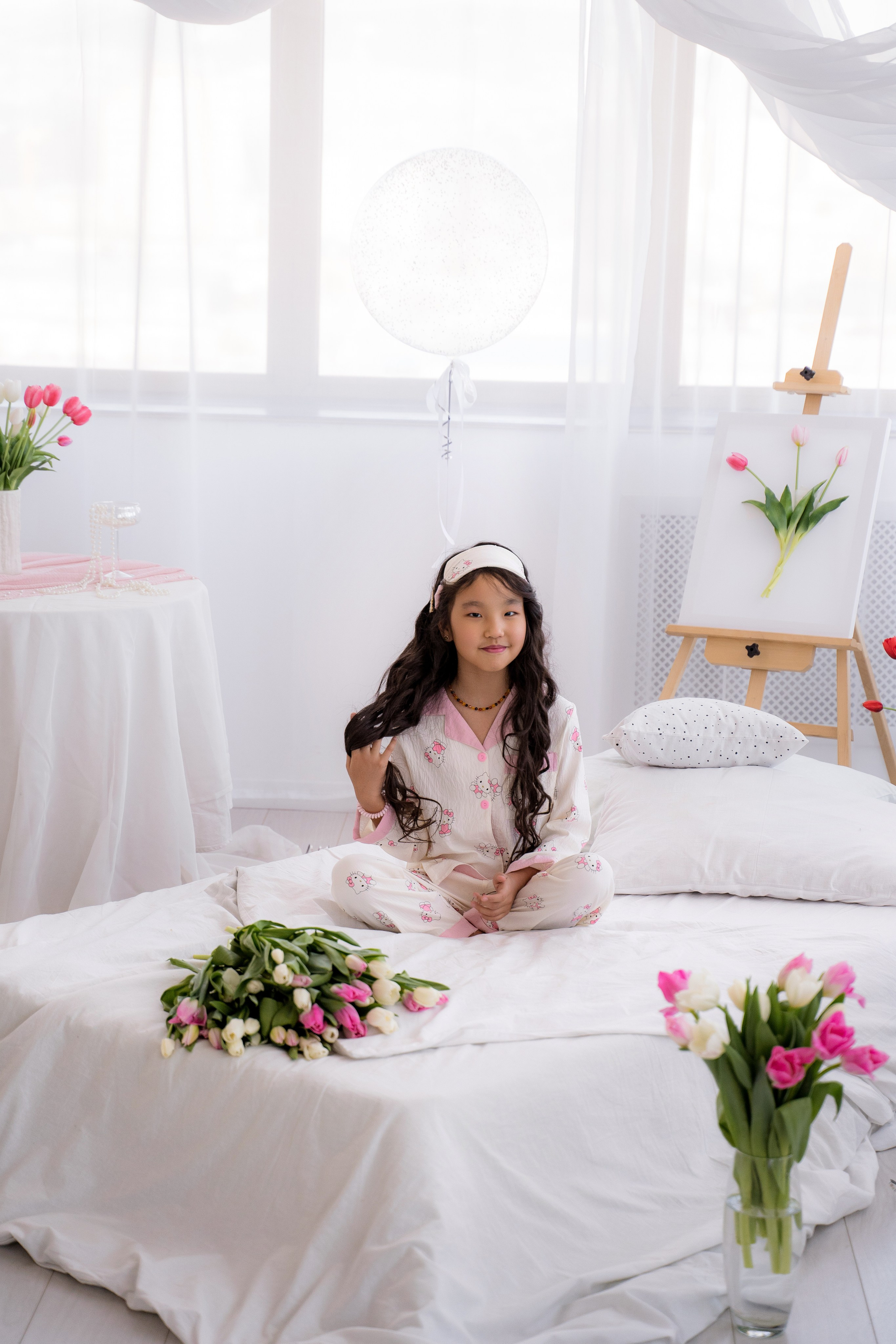 Тюльпановое настроение. Фотостудия Малина в городе Улан-Удэ. Фотограф Ирина Жарникова