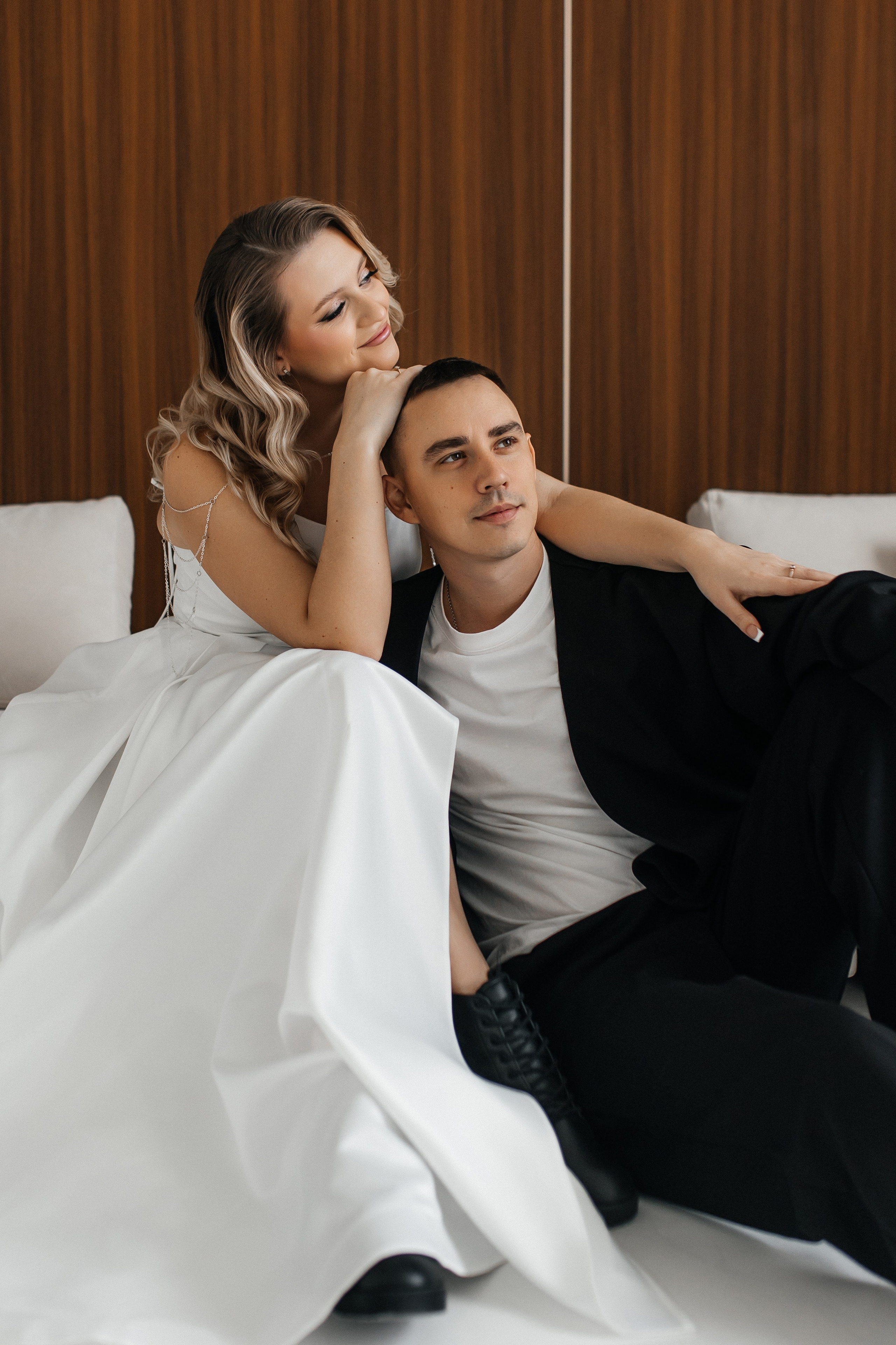 Свадебная серия в студии