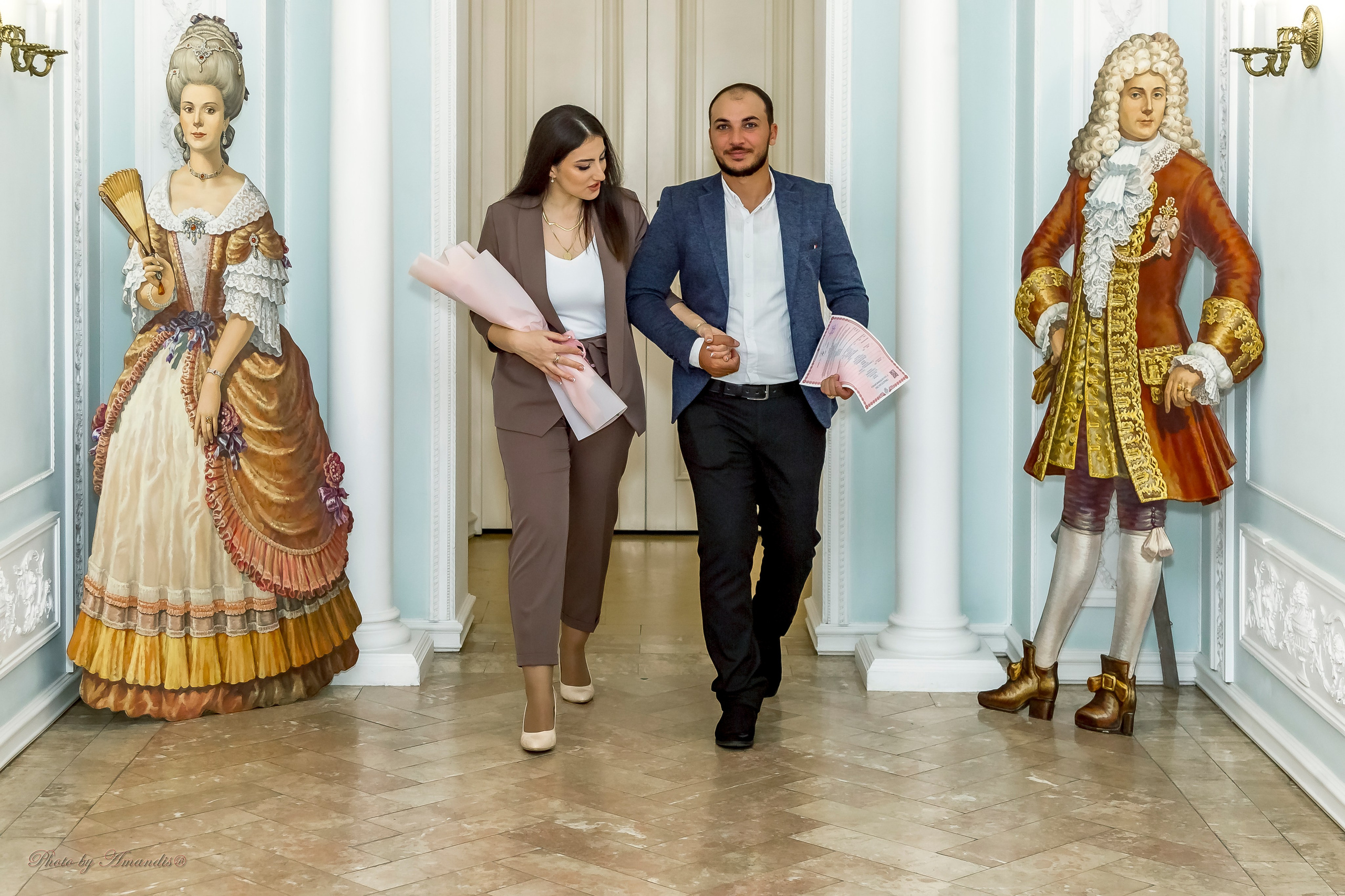 Свадьба Эдгара и Ангелины (Раменское, октябрь 2025). Репортажная съемка в Москве и области. Анималистика