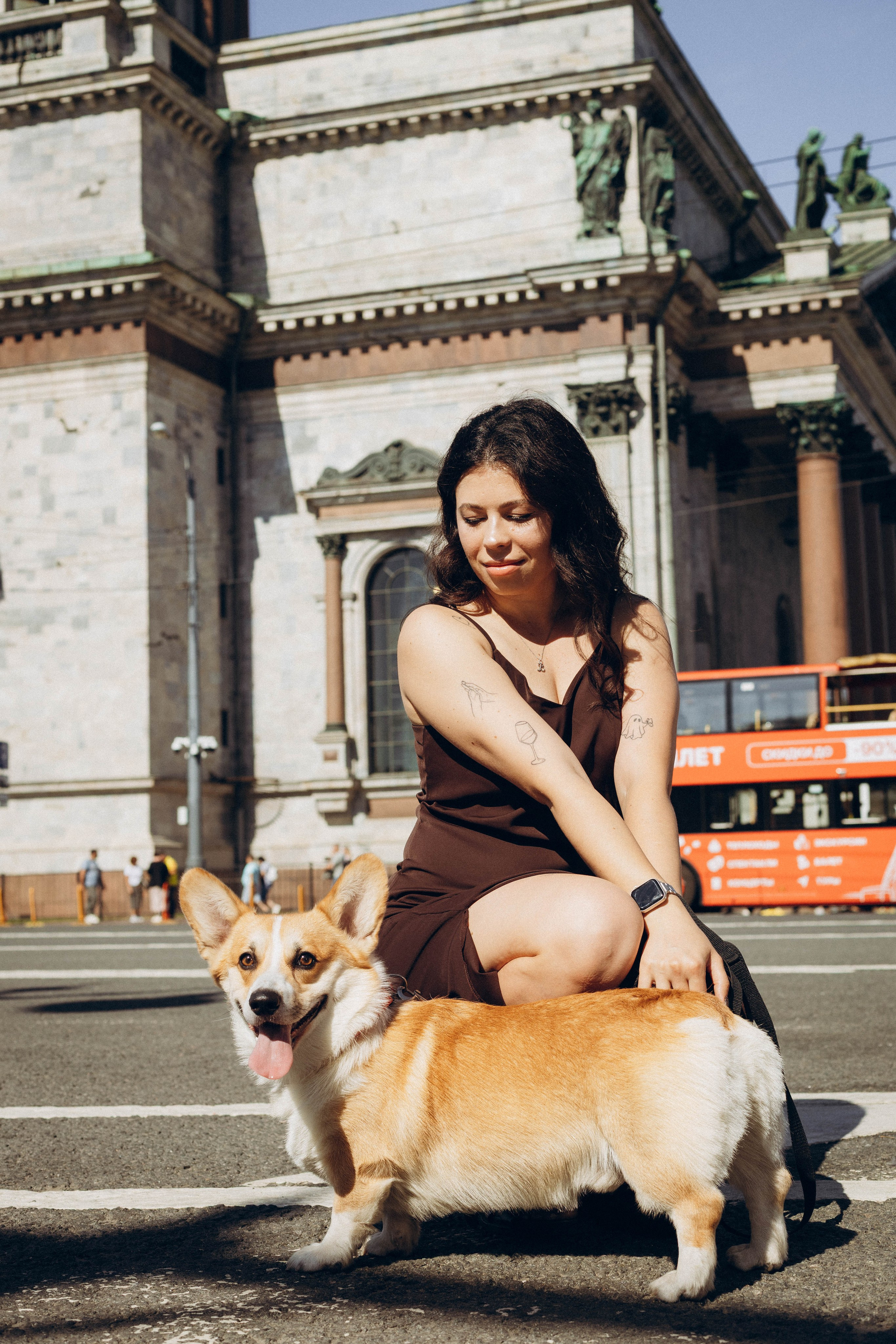 Фотосессия с собакой. Фотограф в Санкт-Петербурге Полина