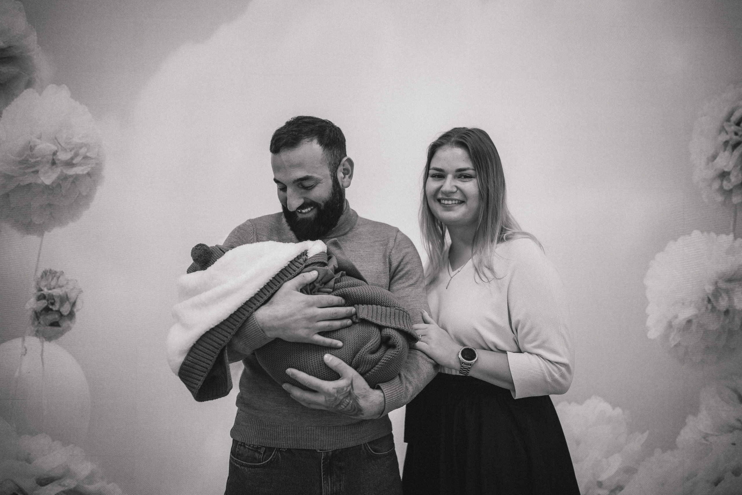 Выписка из роддома. Семейный и детский фотограф в Москве Антонина Смирнова