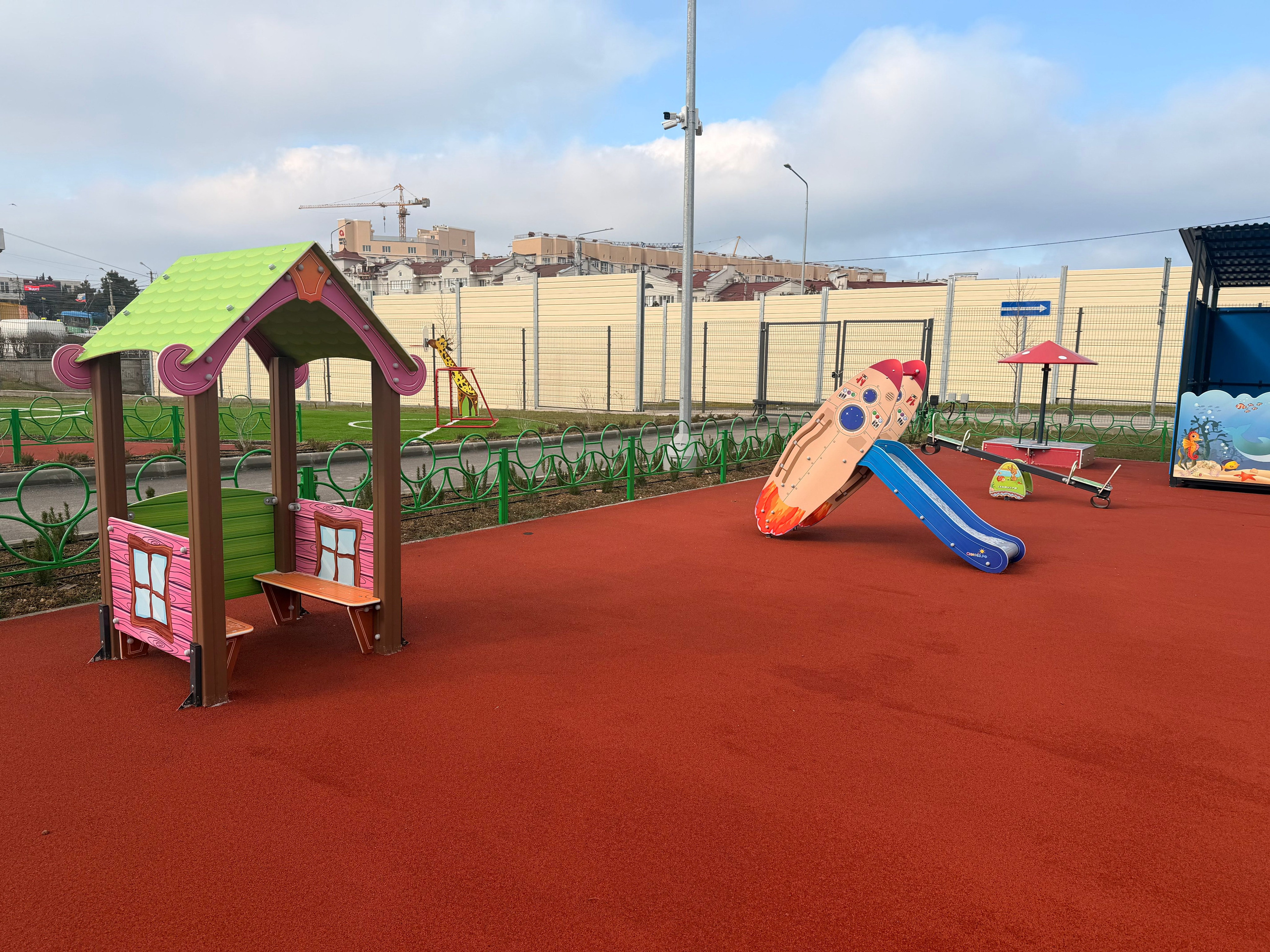 ДОУ на ул. Вакуленчука г. Севастополь. Таврика МАФ Сервис, комплексное благоустройство территорий и детских площадок в Крыму