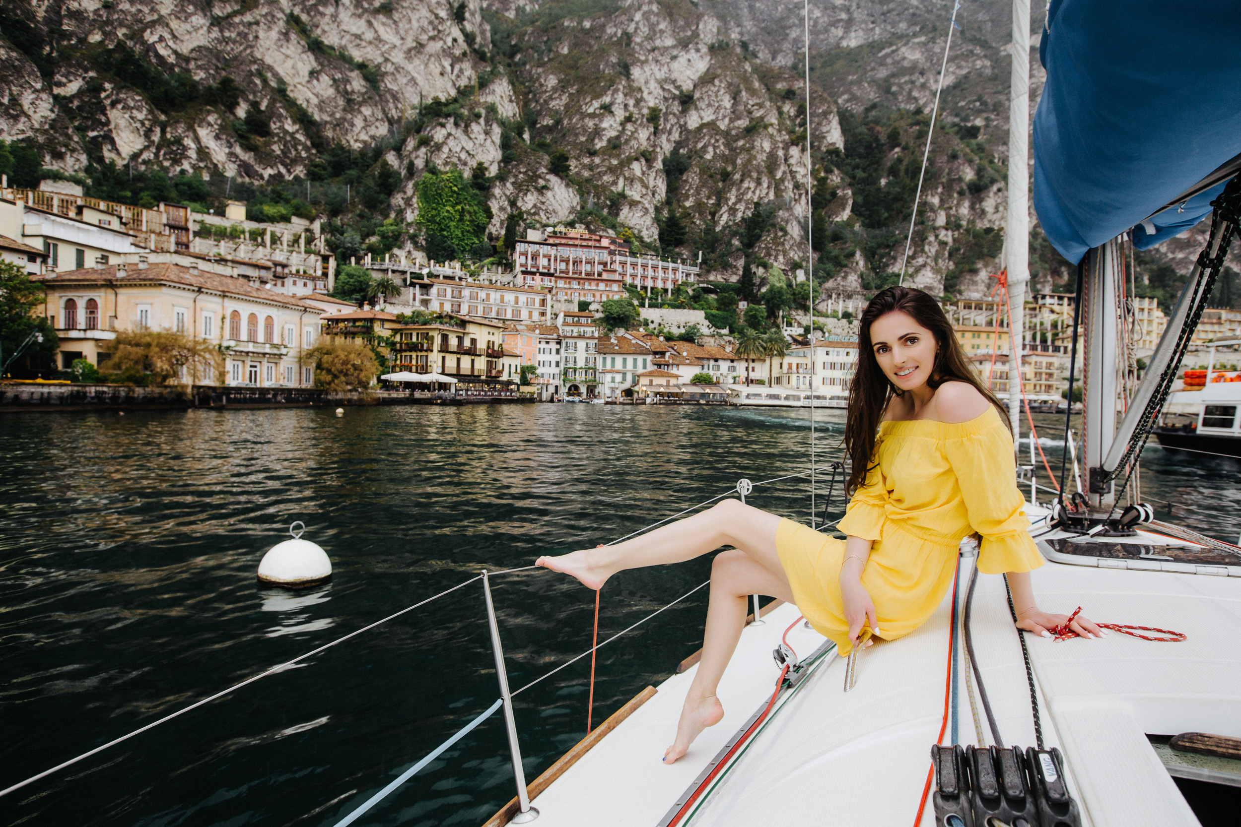 Evegniy + Angelina / LOVE STORY / Garda lake. Photographer and videographer for wedding in Italy: Rome, Milan, Venic