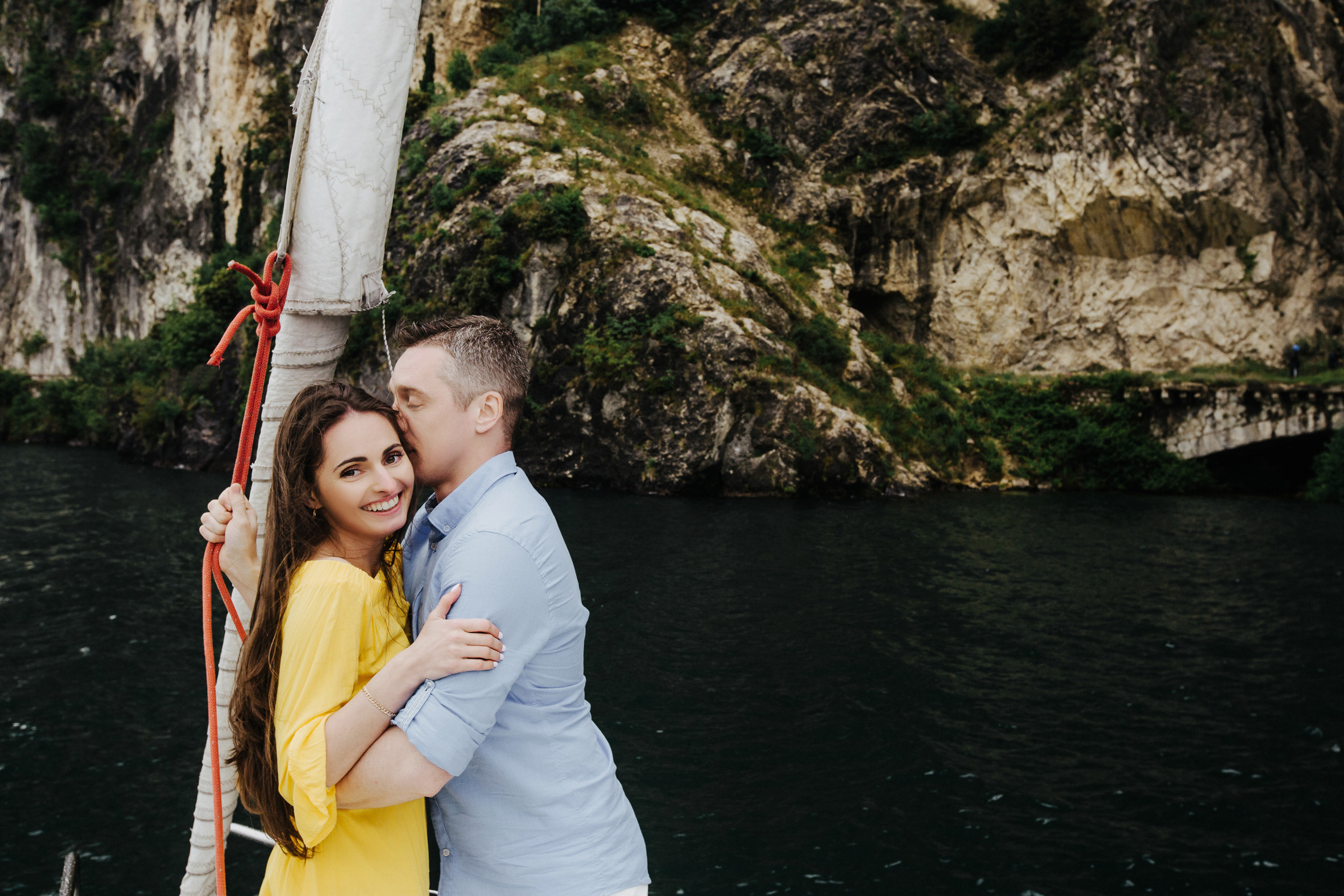 Evegniy + Angelina / LOVE STORY / Garda lake. Photographer and videographer for wedding in Italy: Rome, Milan, Venic