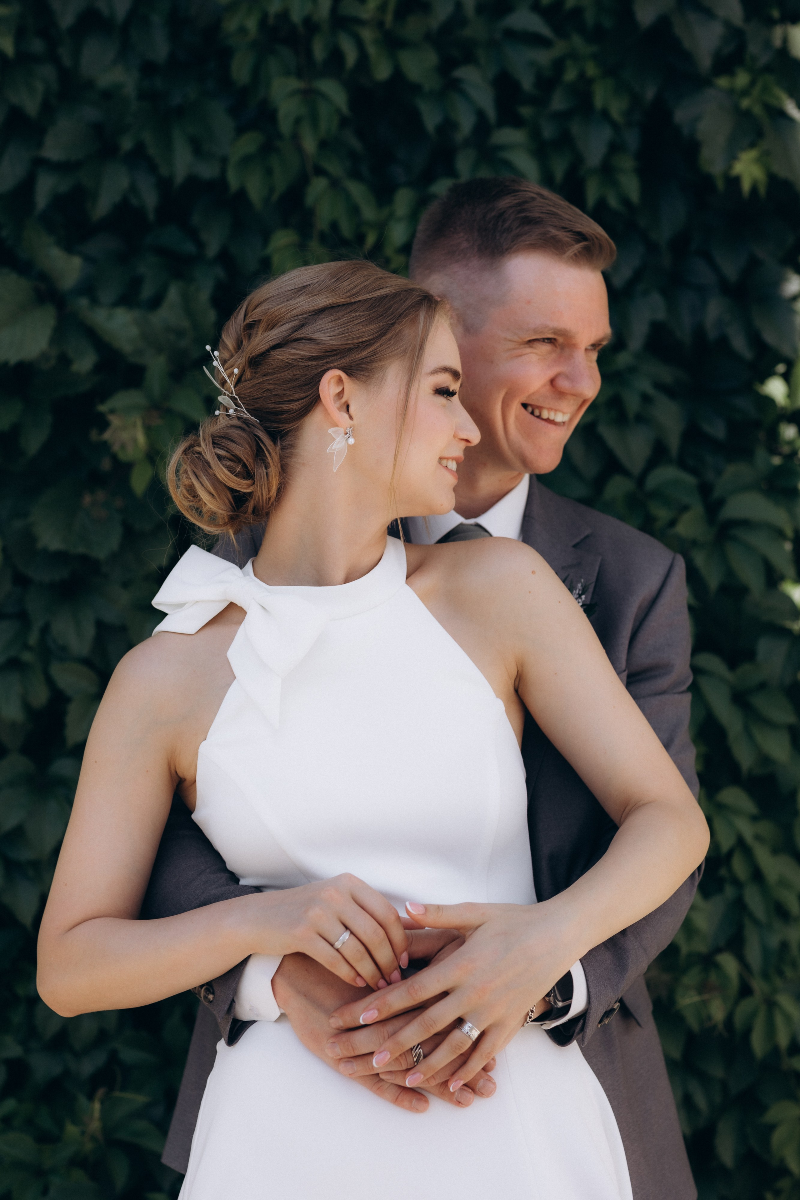 Свадебная фотосессия в Главном Ботаническом саду и в оранжерее. Свадебный фотограф в Москве Мария Крош