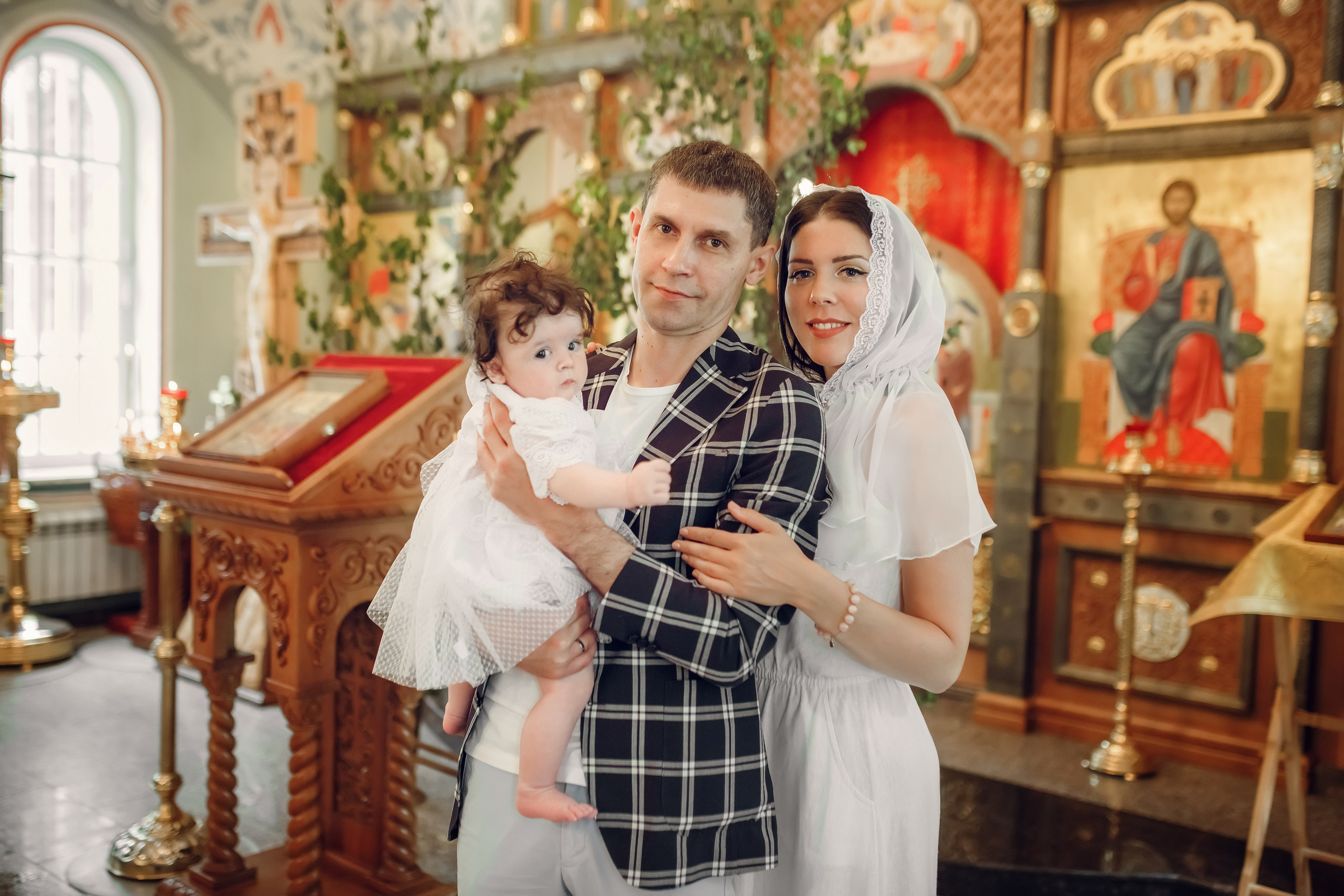 Крещение Виолетты. Фотограф на Крещение, семейный фотограф в Москве