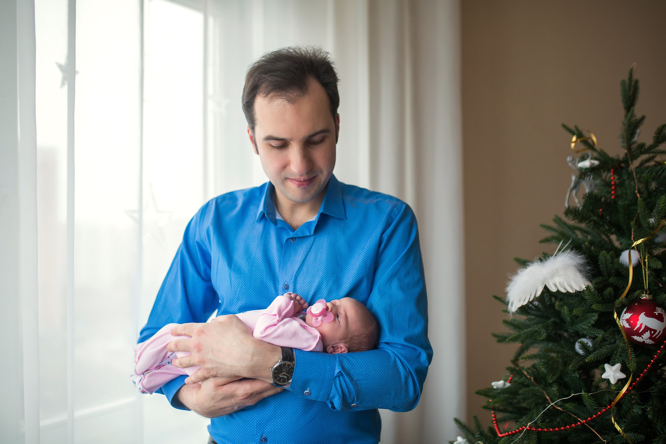 Выписка Маруси. Фотограф на Крещение, семейный фотограф в Москве