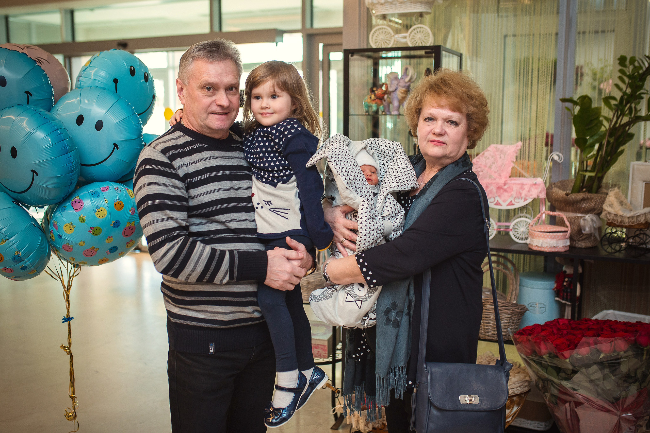 Выписка Никиты. Фотограф на Крещение, семейный фотограф в Москве