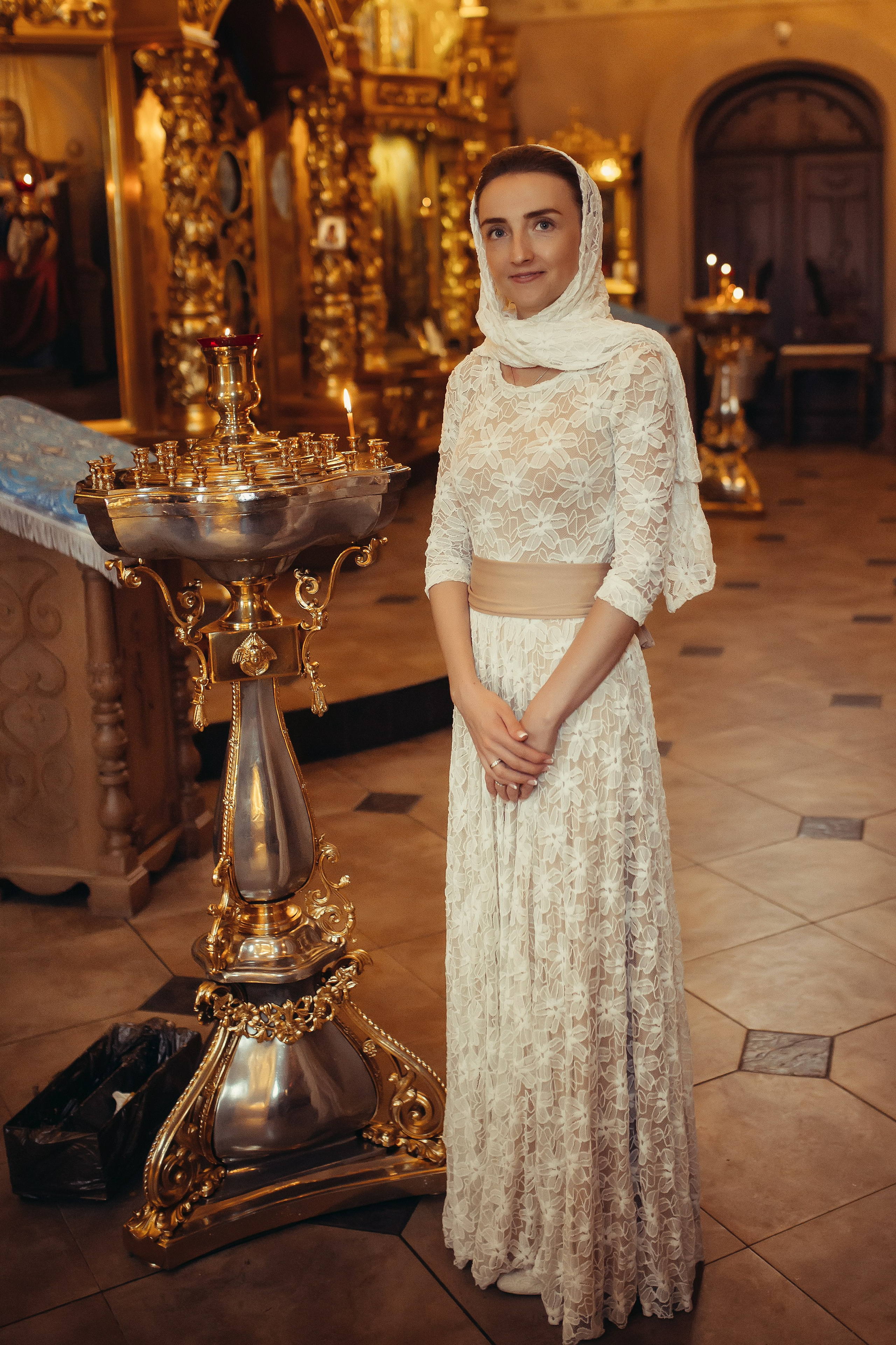 Венчание Виктора и Марии. Фотограф на Крещение, семейный фотограф в Москве