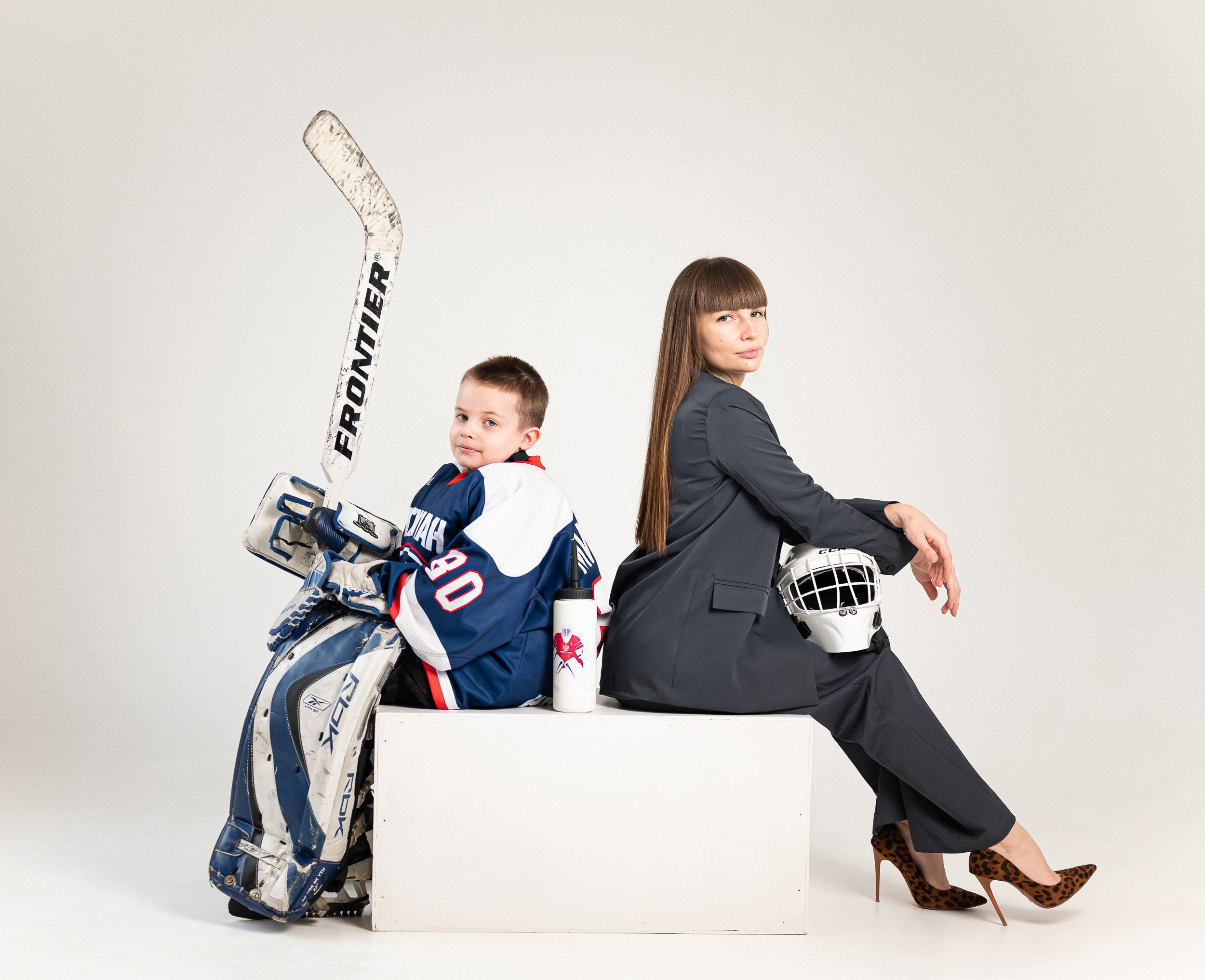 Фотопроект «хоккейная мама». Фотограф Исламова Лилия, Смоленск