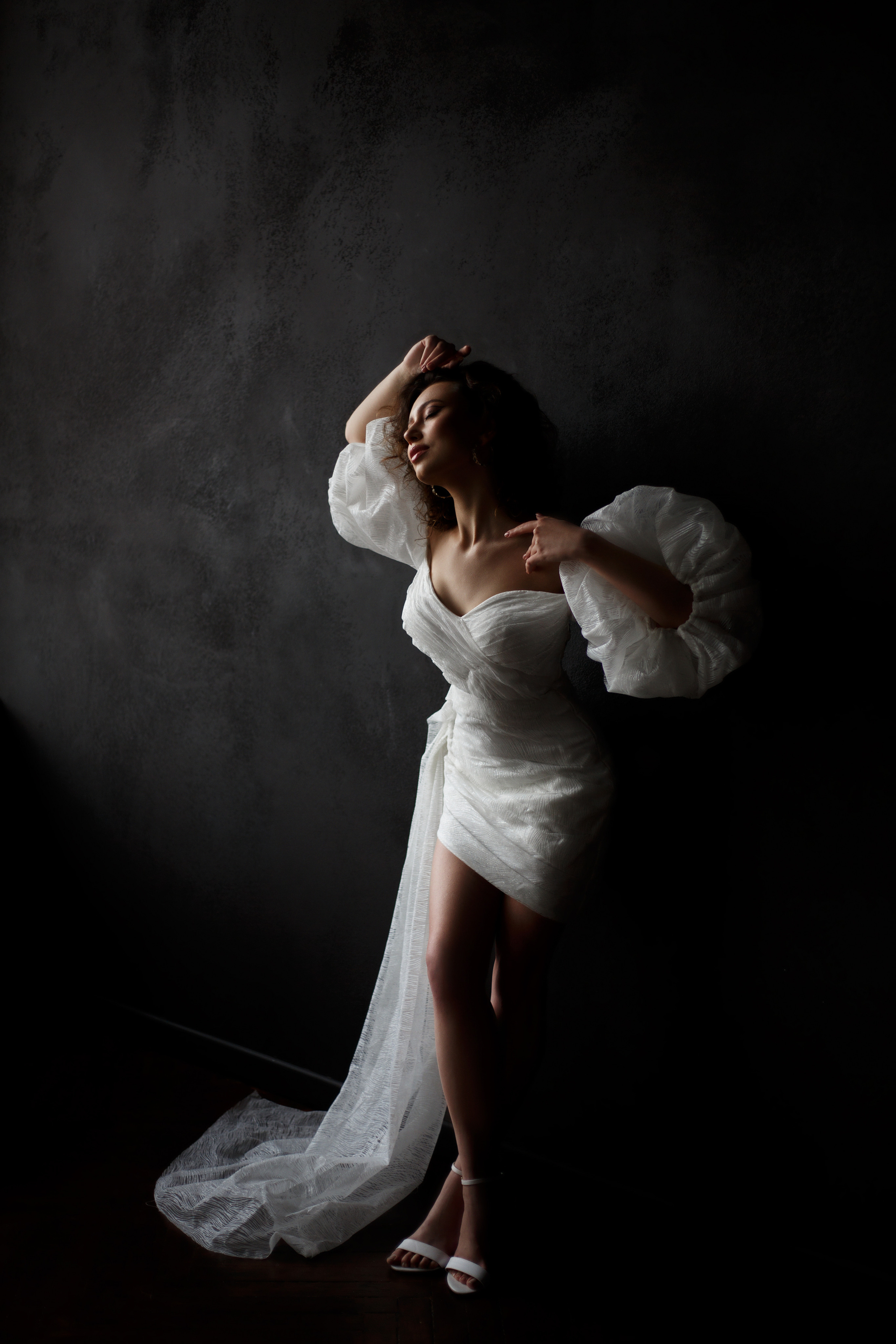 Женский портрет в студии. Женский и семейный фотограф в Екатеринбурге Маша Пруц