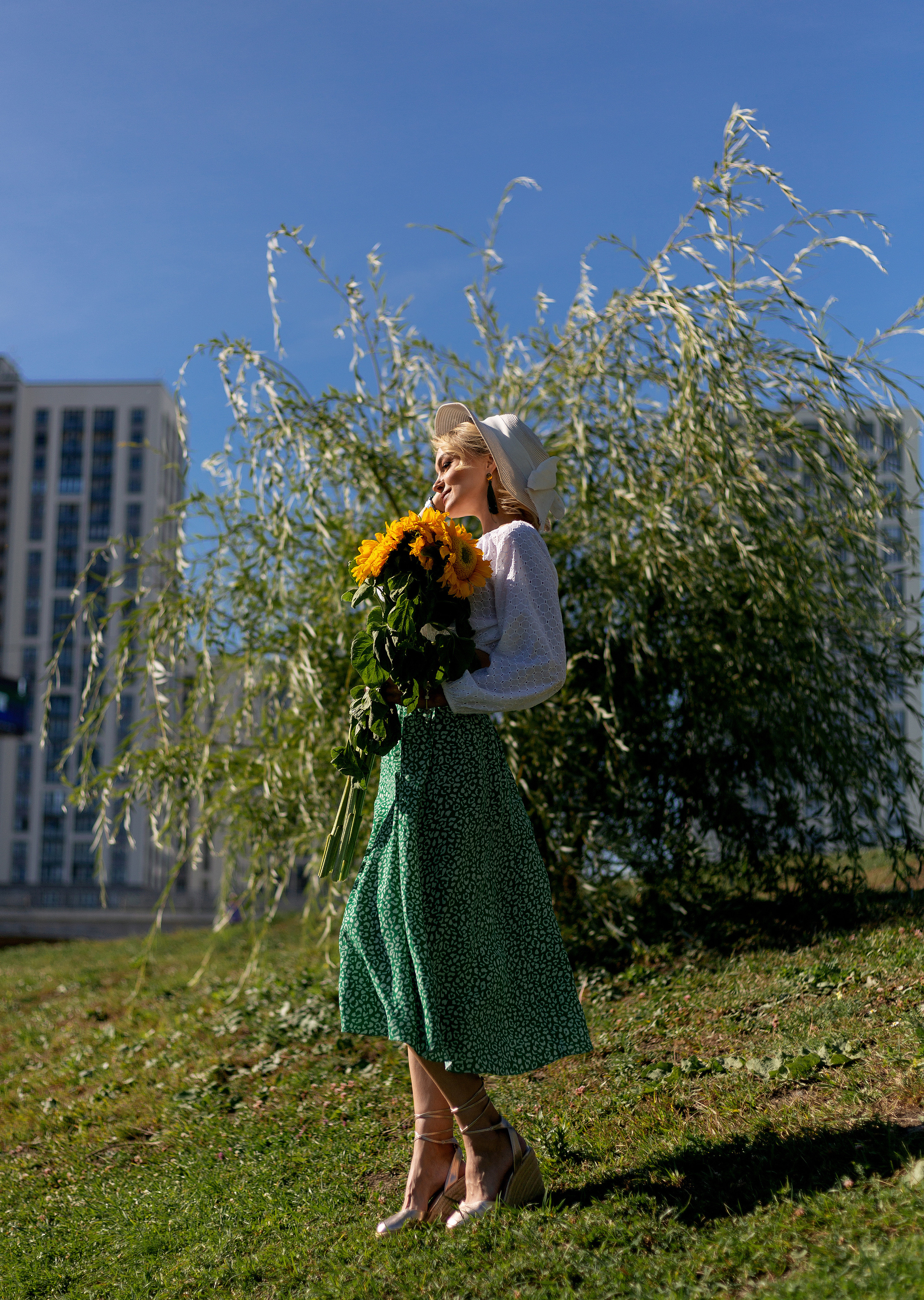 Женский портрет на природе. Женский и семейный фотограф в Екатеринбурге Маша Пруц