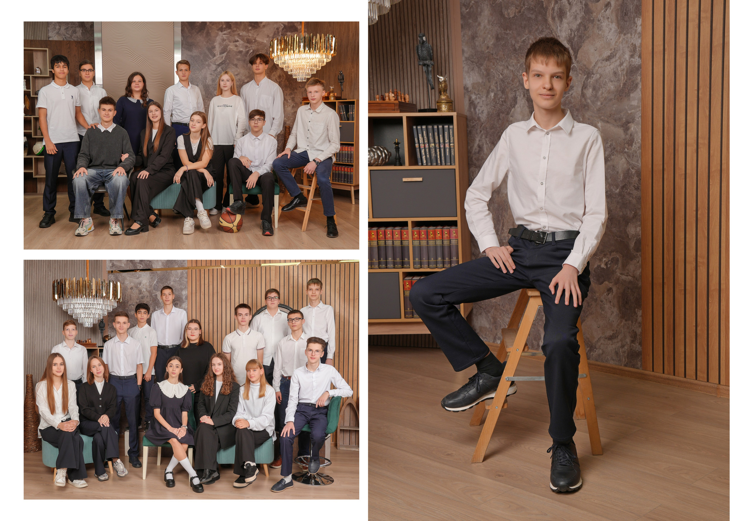 ШКОЛА 2 — 9 «А» класс. Красивый выпускной альбом в Краснодаре