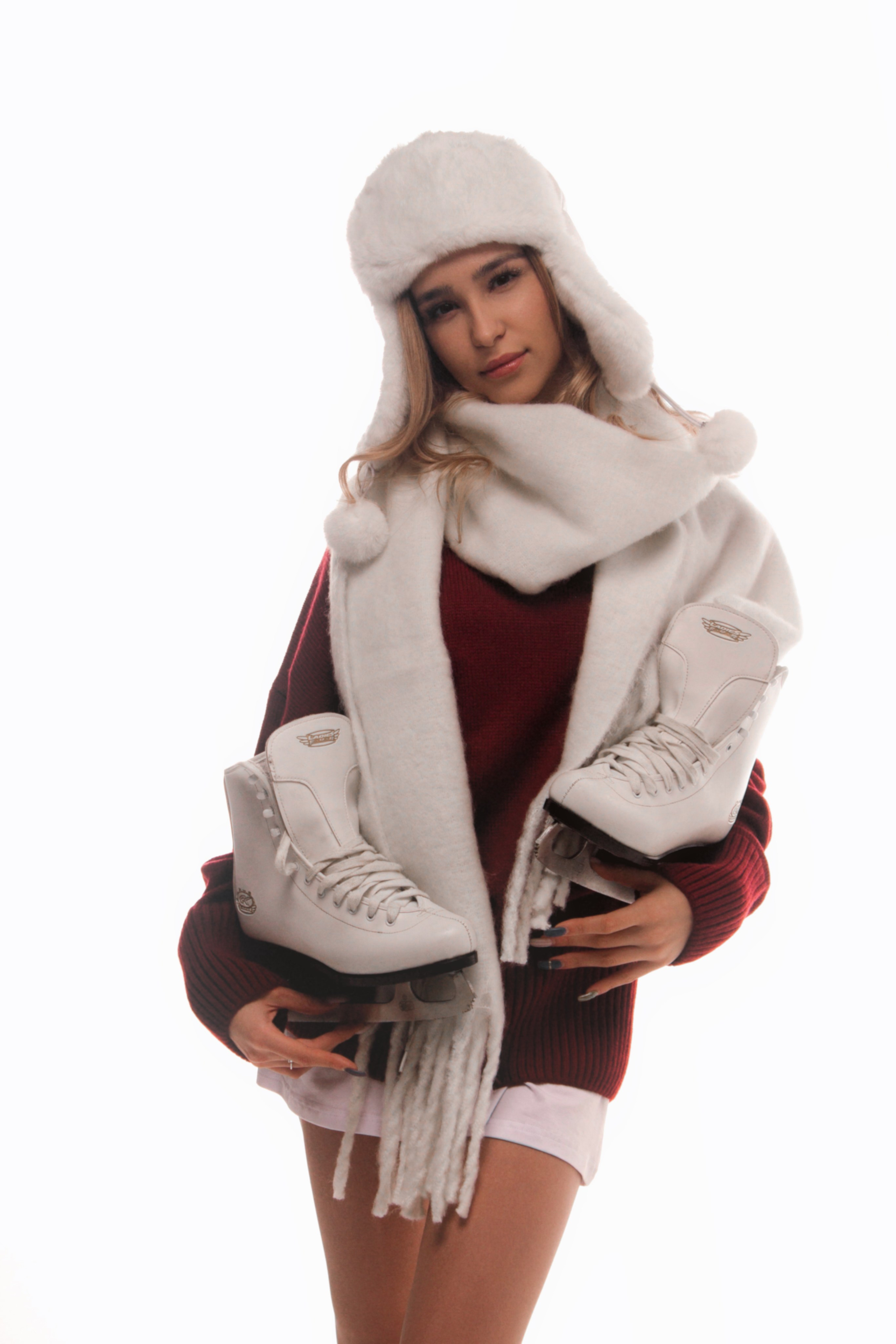 Творческая фотосессия в студии: зимний контент с уникальным стилем. Фотограф в городе Самара. Алёна Пинчук