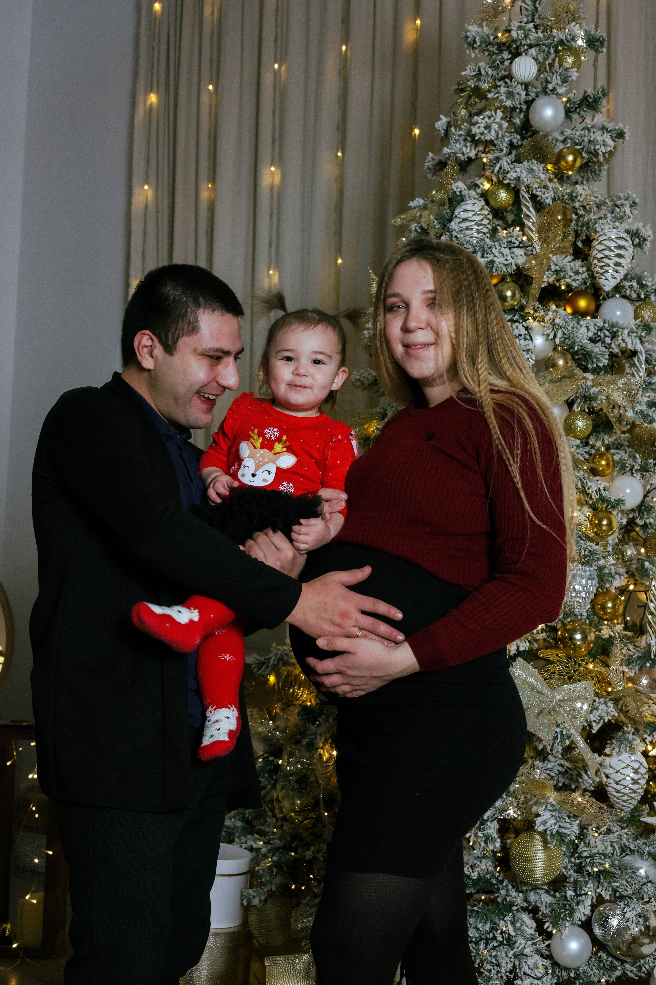 Новогодняя история «Анастасия и ее семья». Фотограф в Москве Анастасия Калинина