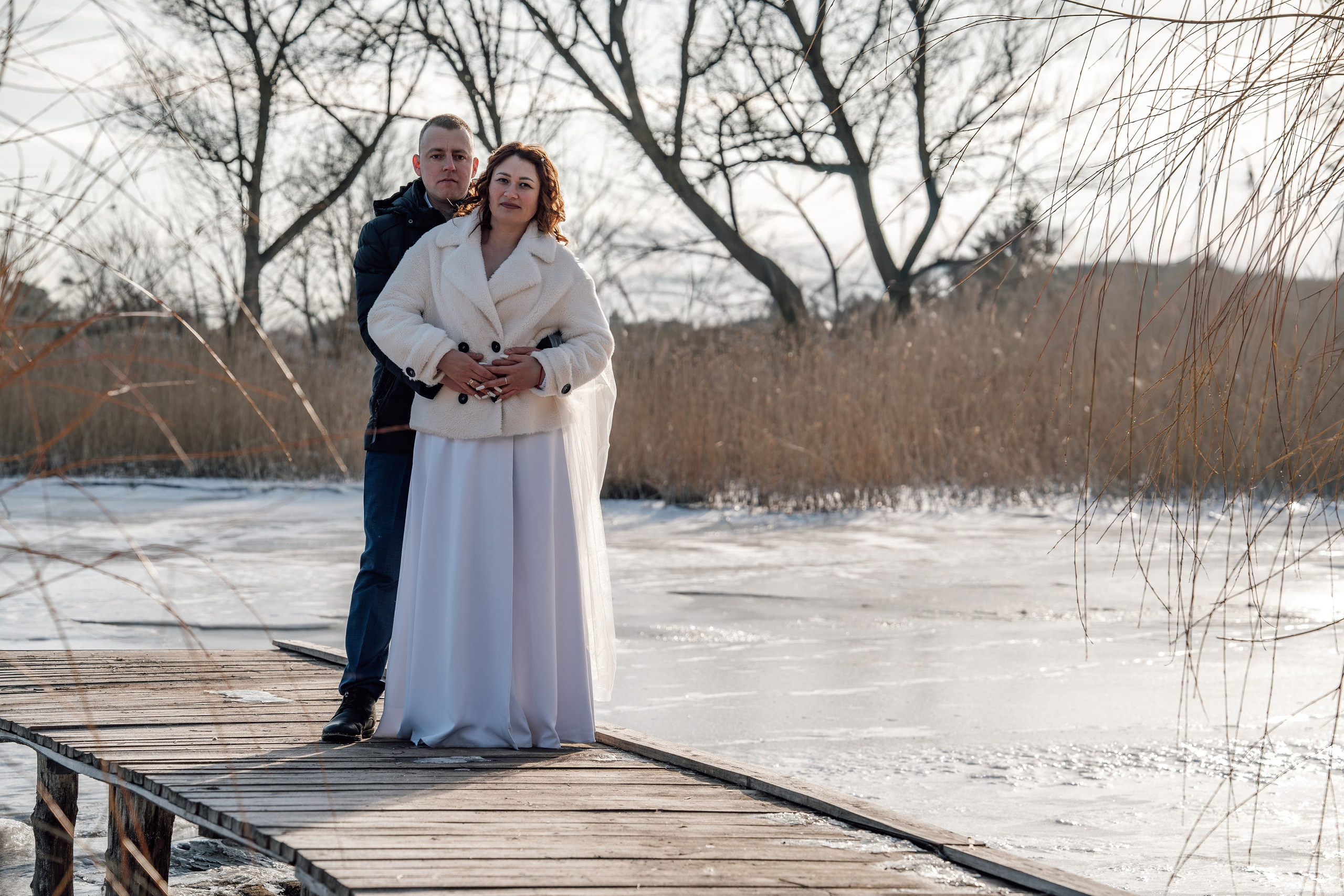 Зимняя свадьба Алексея и Марины. Фотограф Юлия Паськова, город Бирюч