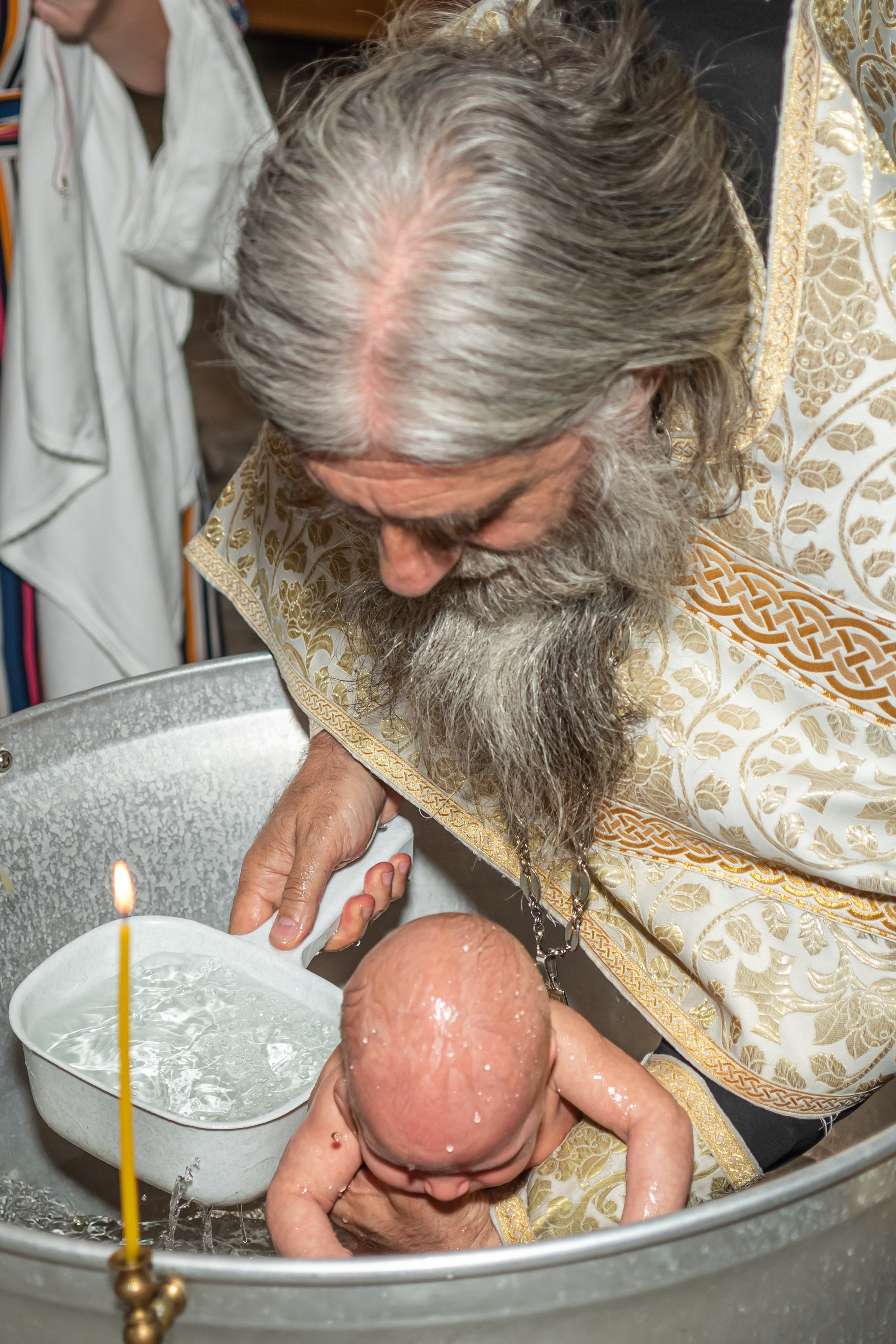 Крещение. Семейный и детский фотограф в Москве Евгения Миронова