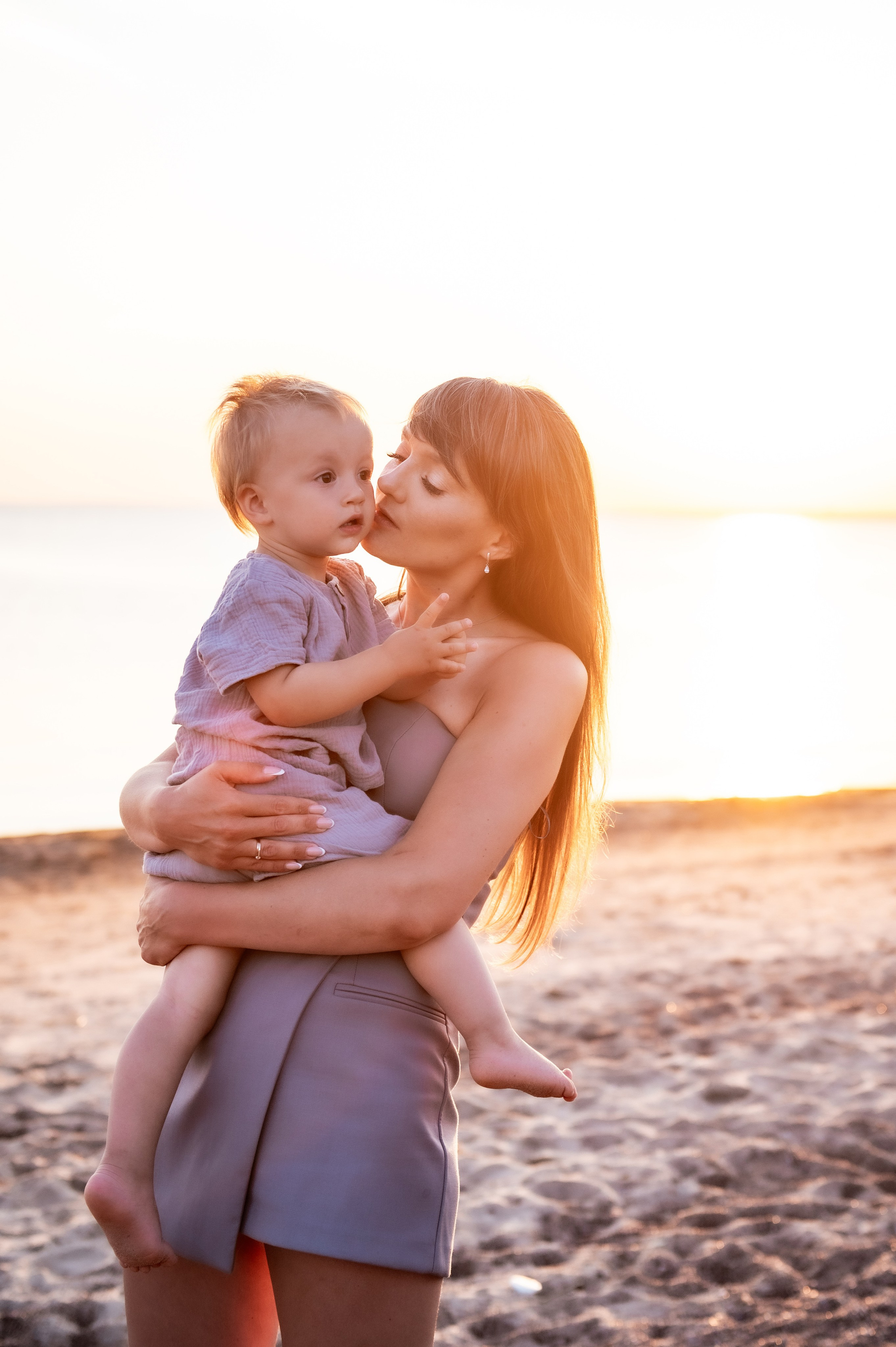 Семейная съемка на пляже. Свадебный и семейный фотограф в Санкт-Петербурге — Мария Черепанова