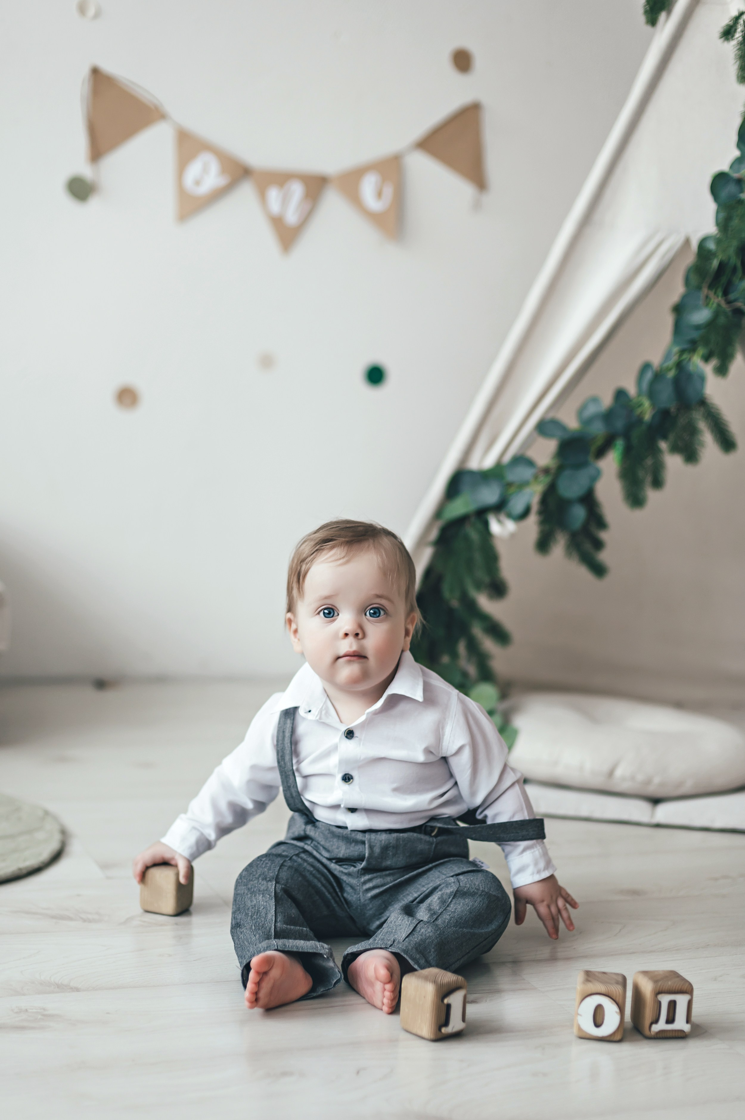 Захарику 1 годик. Семейный и свадебный фотограф в Новосибирске Мария Гоппе (Харина)