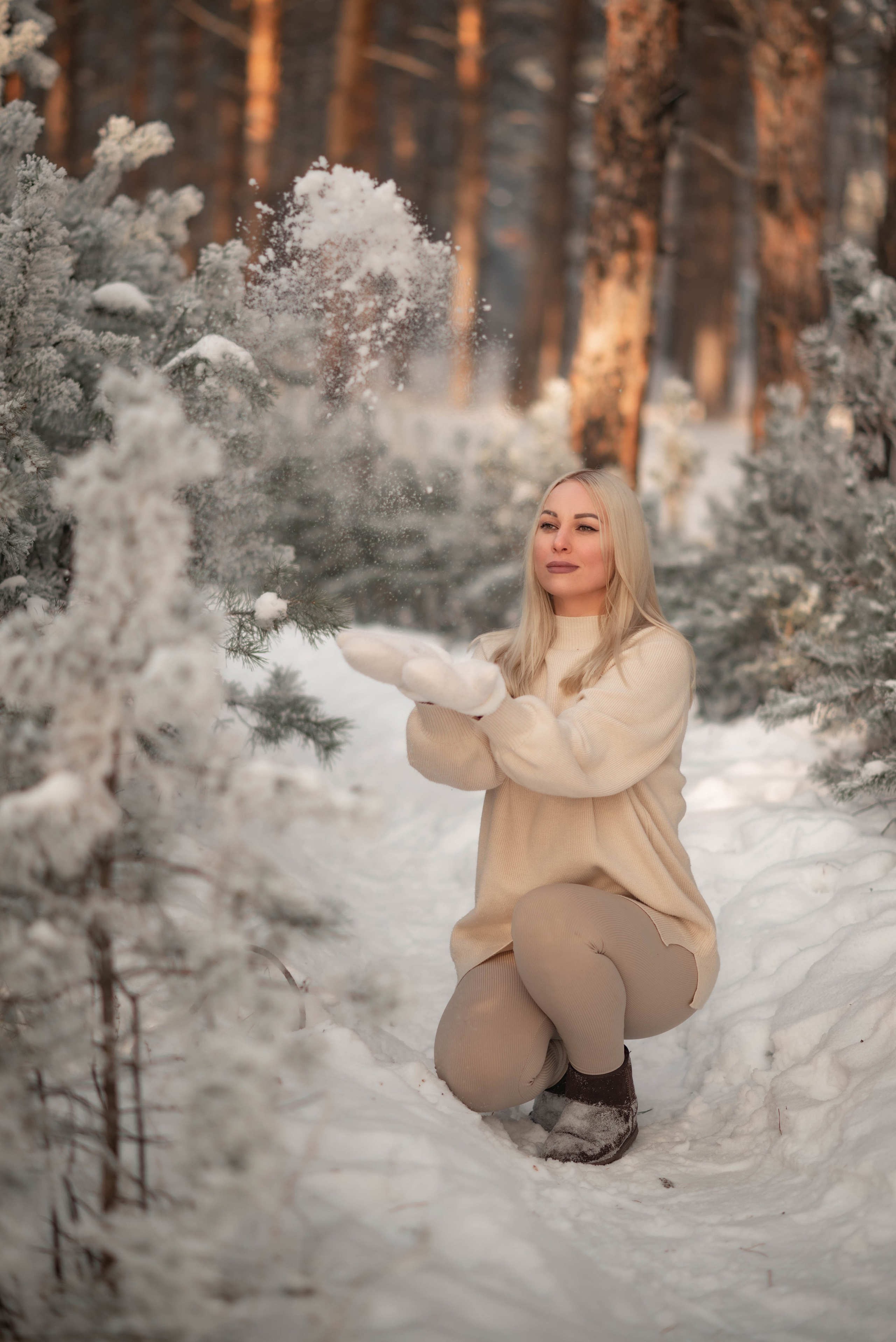 зимняя фотосессия в Абакане