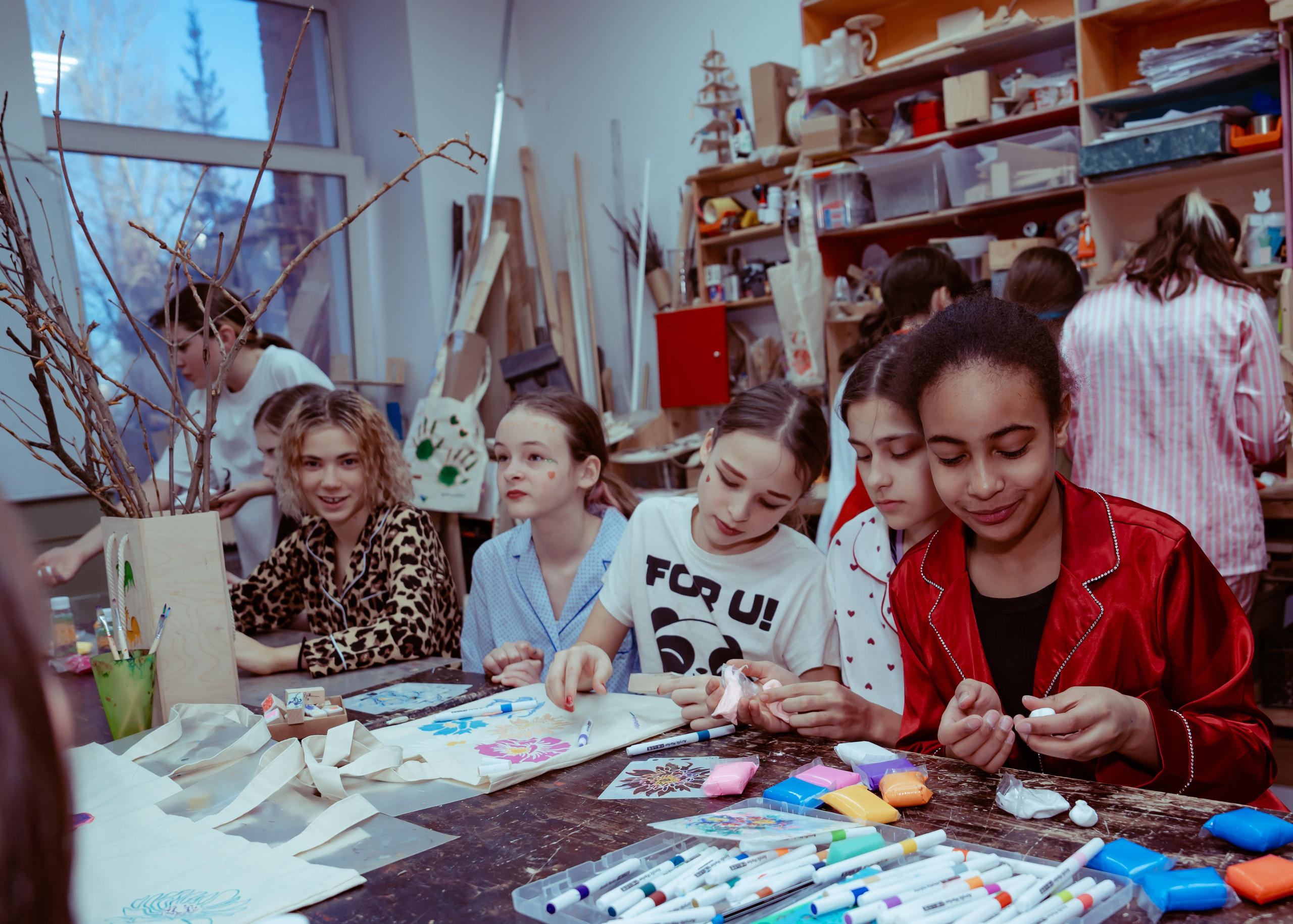 «Пижамная вечеринка». Крамер Юлиана детский и семейный фотограф