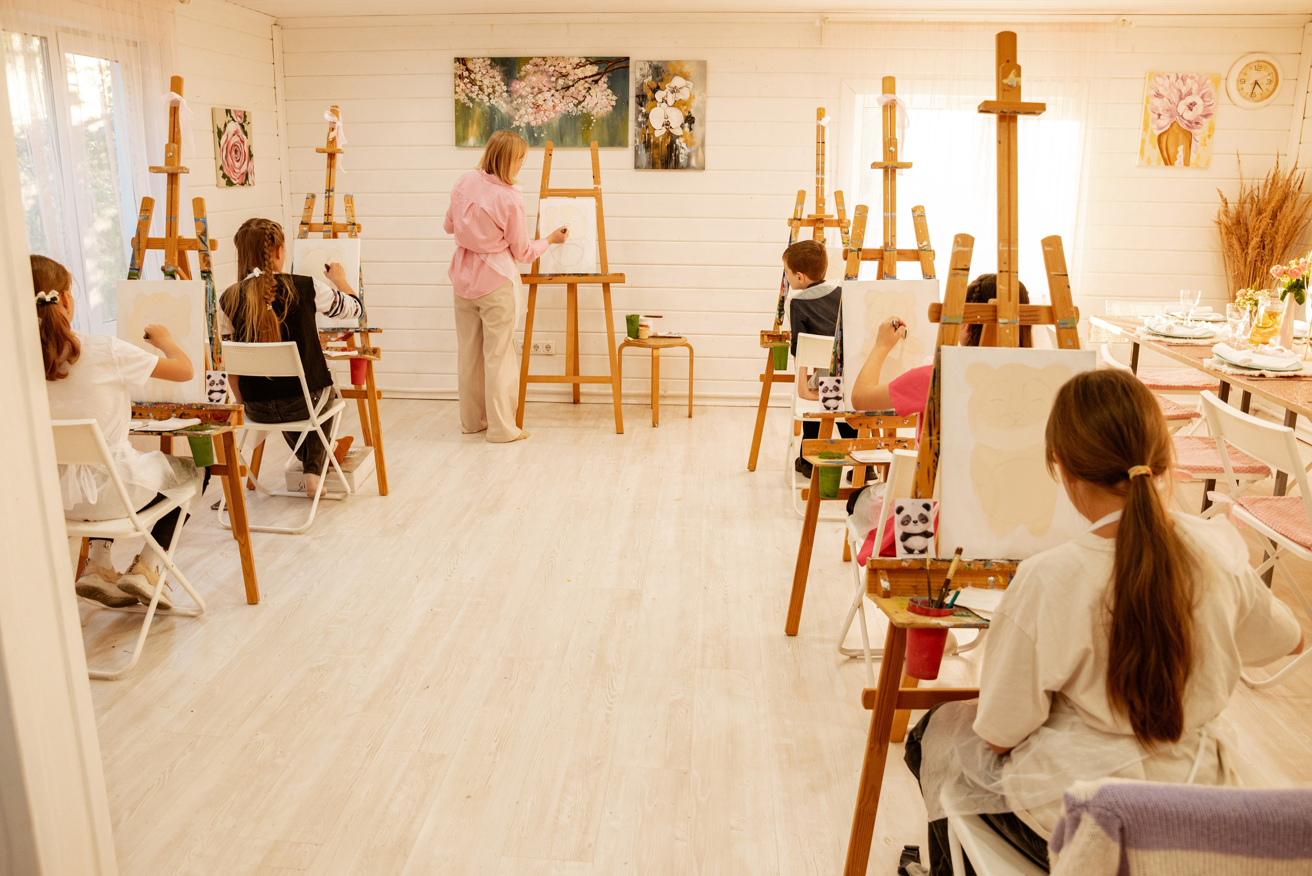 День рождение в Арт-Клубе. Фотограф в Москве и Московской области (Ю-В) Олеся Макарова