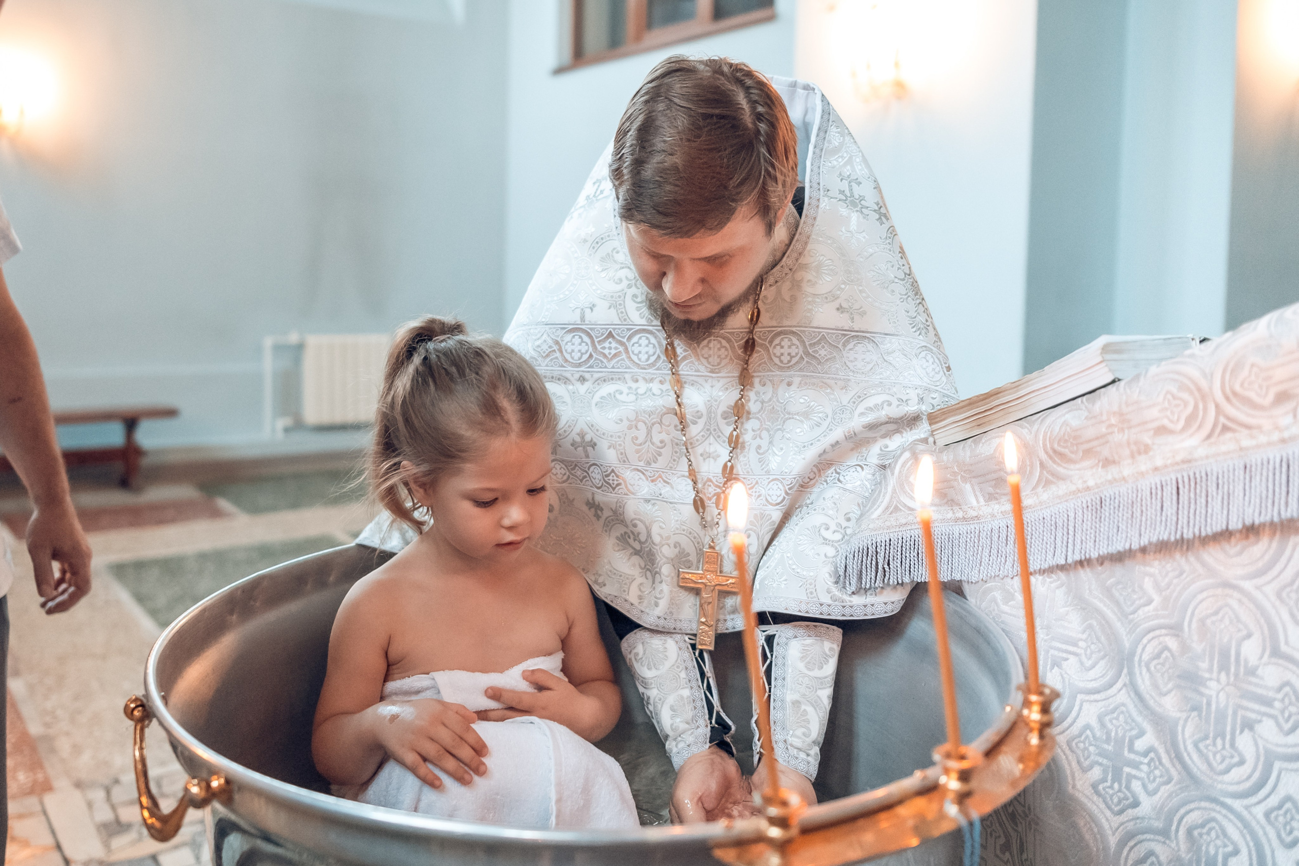 Таинство Крещения Ярославы. Храм Сошествия Святого Духа. Главная