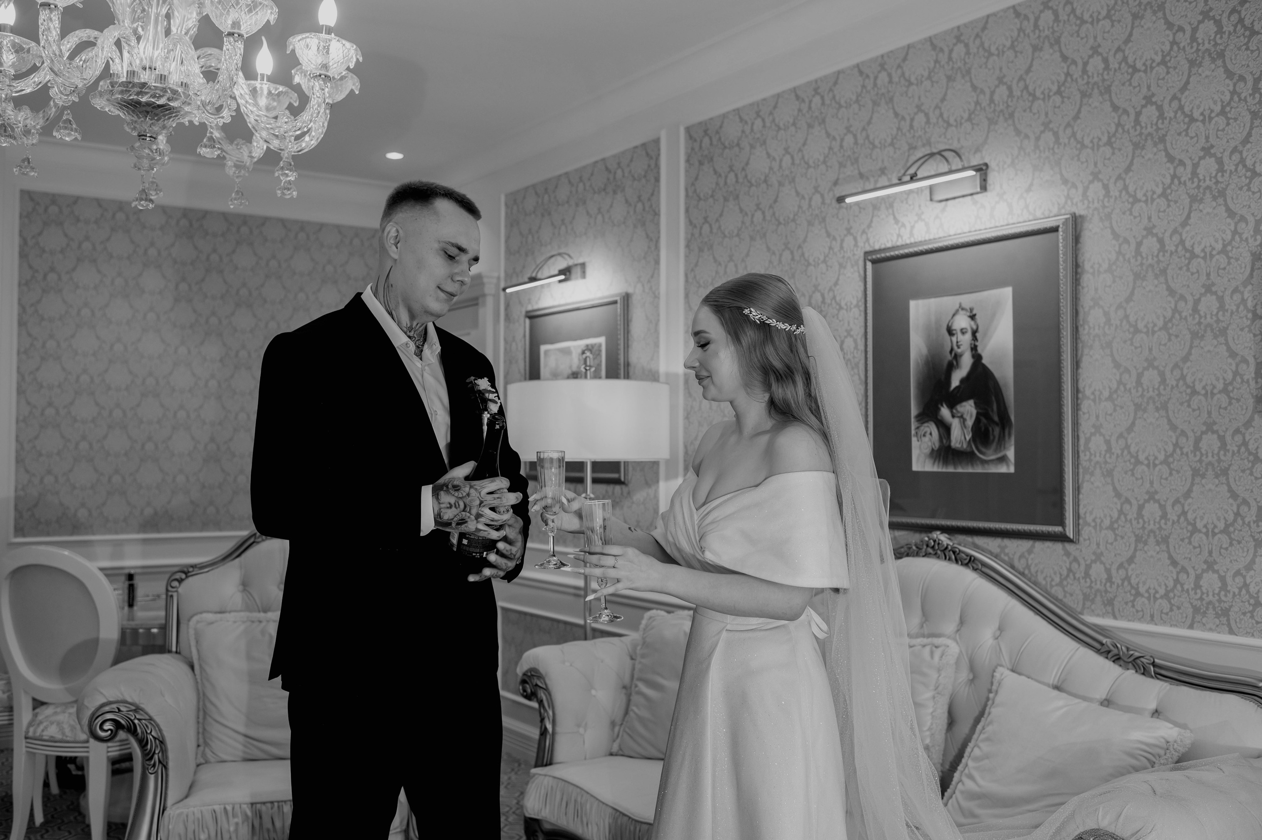 Виктория и Максим черно-белая серия. Портретный, семейный и свадебный фотограф в Санкт-Петербурге и в Москве Ширяев Денис