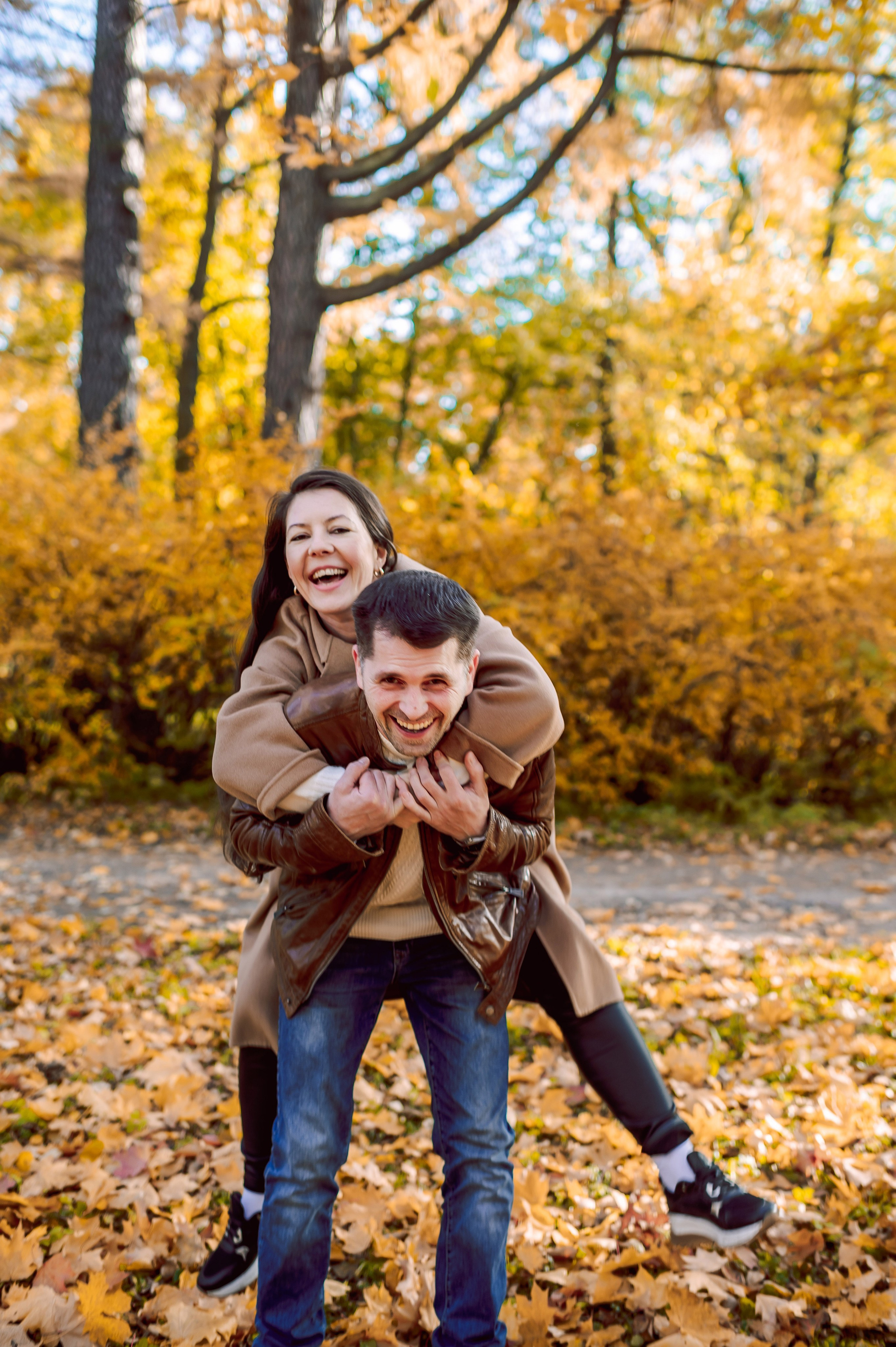 Осенняя семейная прогулка. Портретный, семейный и свадебный фотограф в Санкт-Петербурге и в Пушкине Ширяев Денис