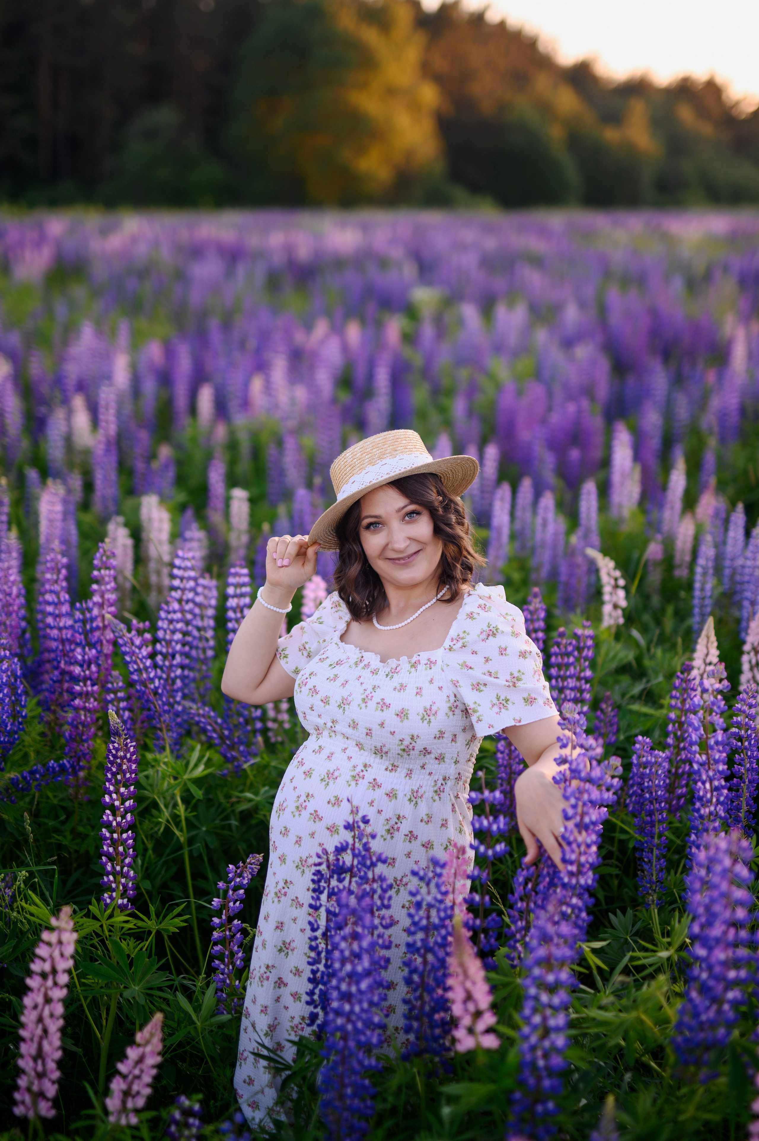 Люпиновое счастье. Портретный, семейный и свадебный фотограф в Санкт-Петербурге и в Пушкине Ширяев Денис