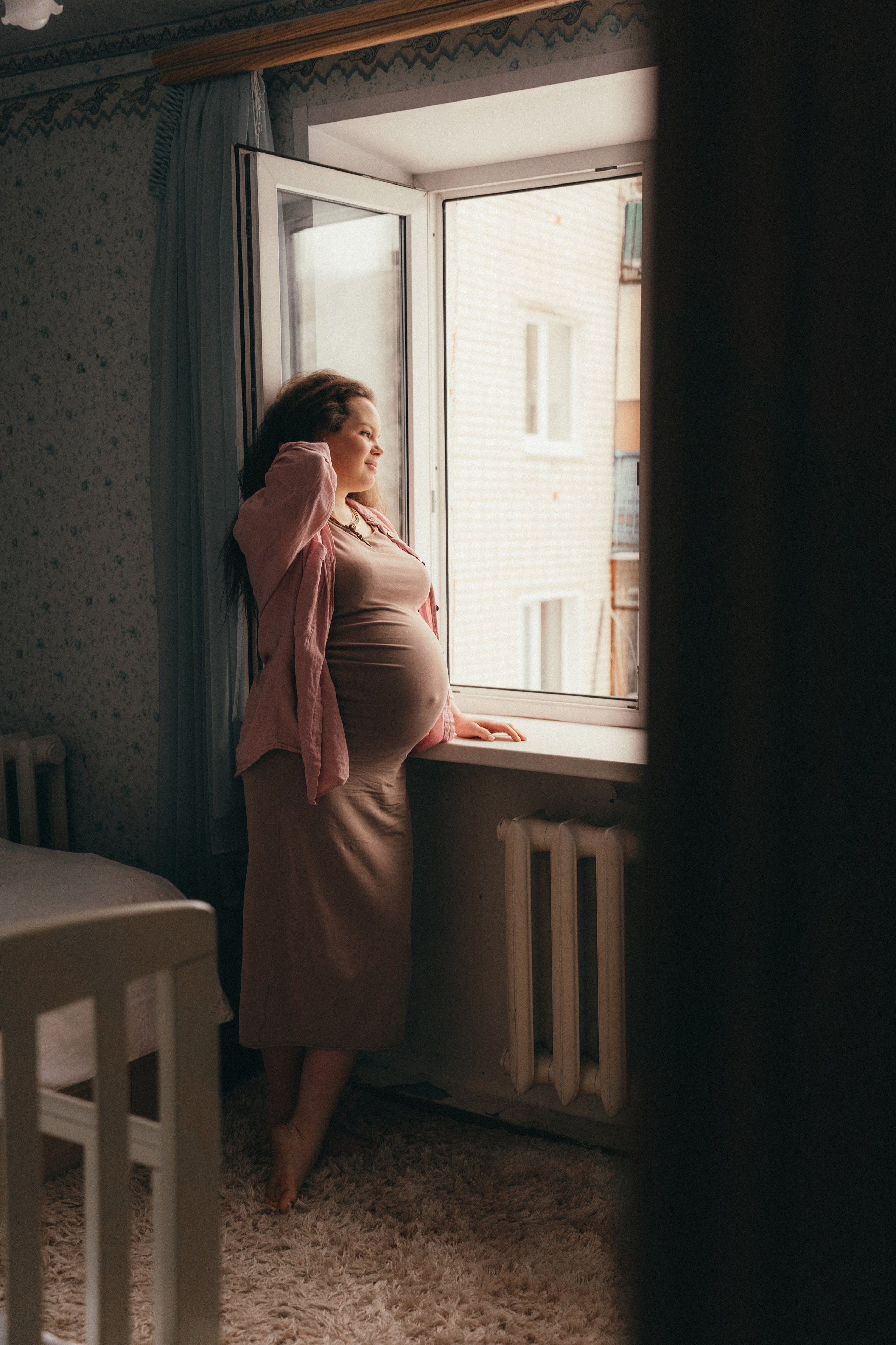 Вика, Женя и Ника. Семейный фотограф • Домашние съемки в Нижнем Новгороде