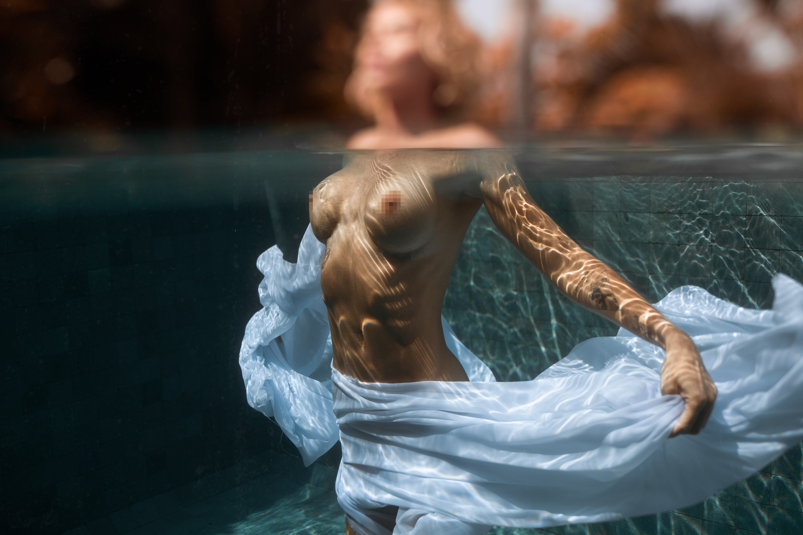 Фотосесии в Бассейне 18+. Лайфстайл Фотограф и Профессиональный Водный Фотограф в Москве