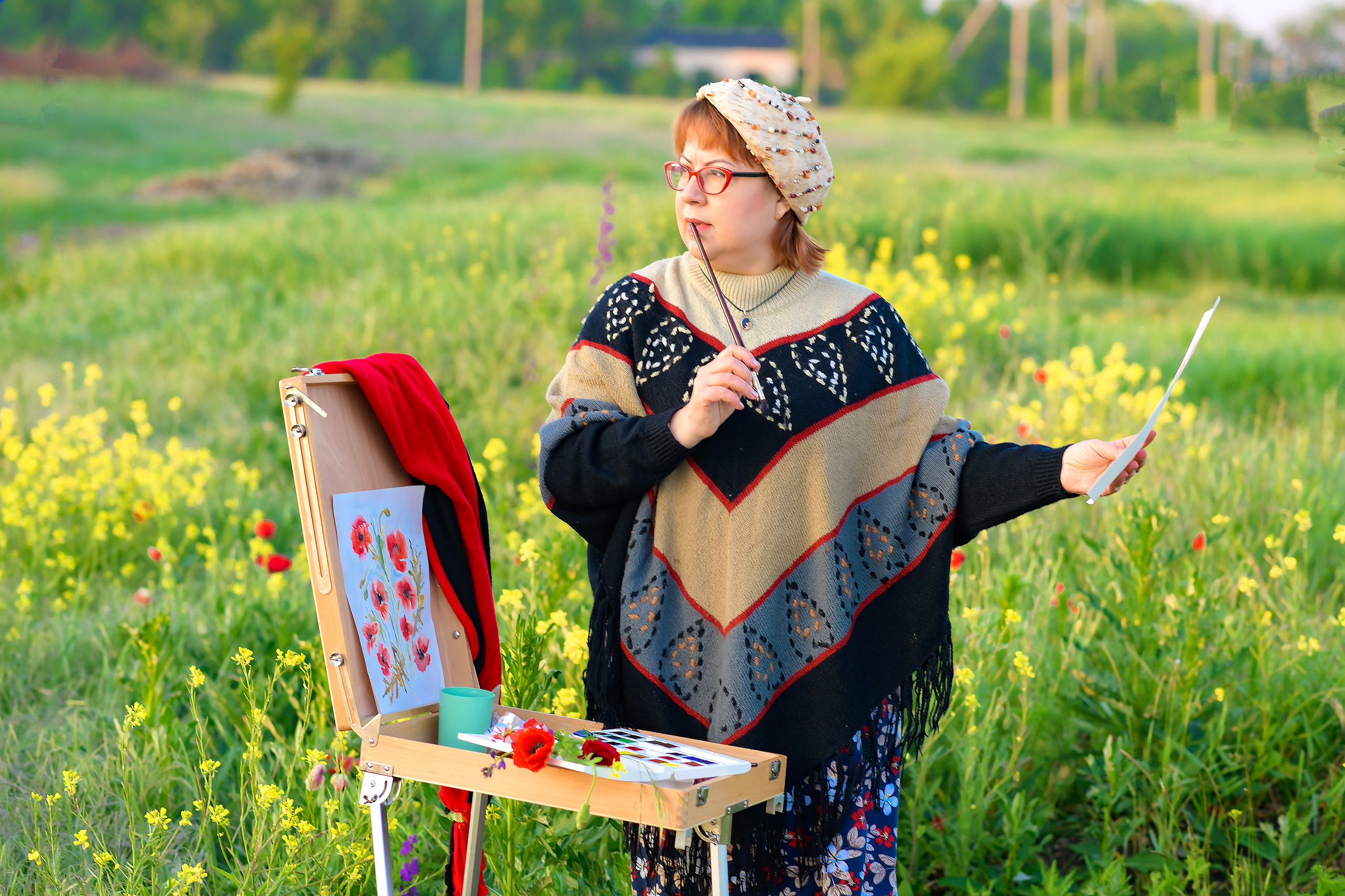 Ты рисуешь, а я рисую тебя и оба мы художники. Главная