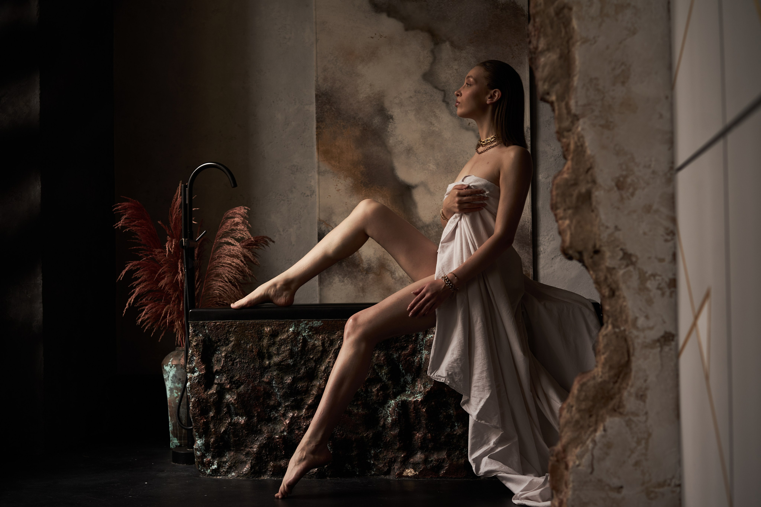 Будуарная фотосессия в студии. Фотограф Екатеринбург Кокшарова Александра