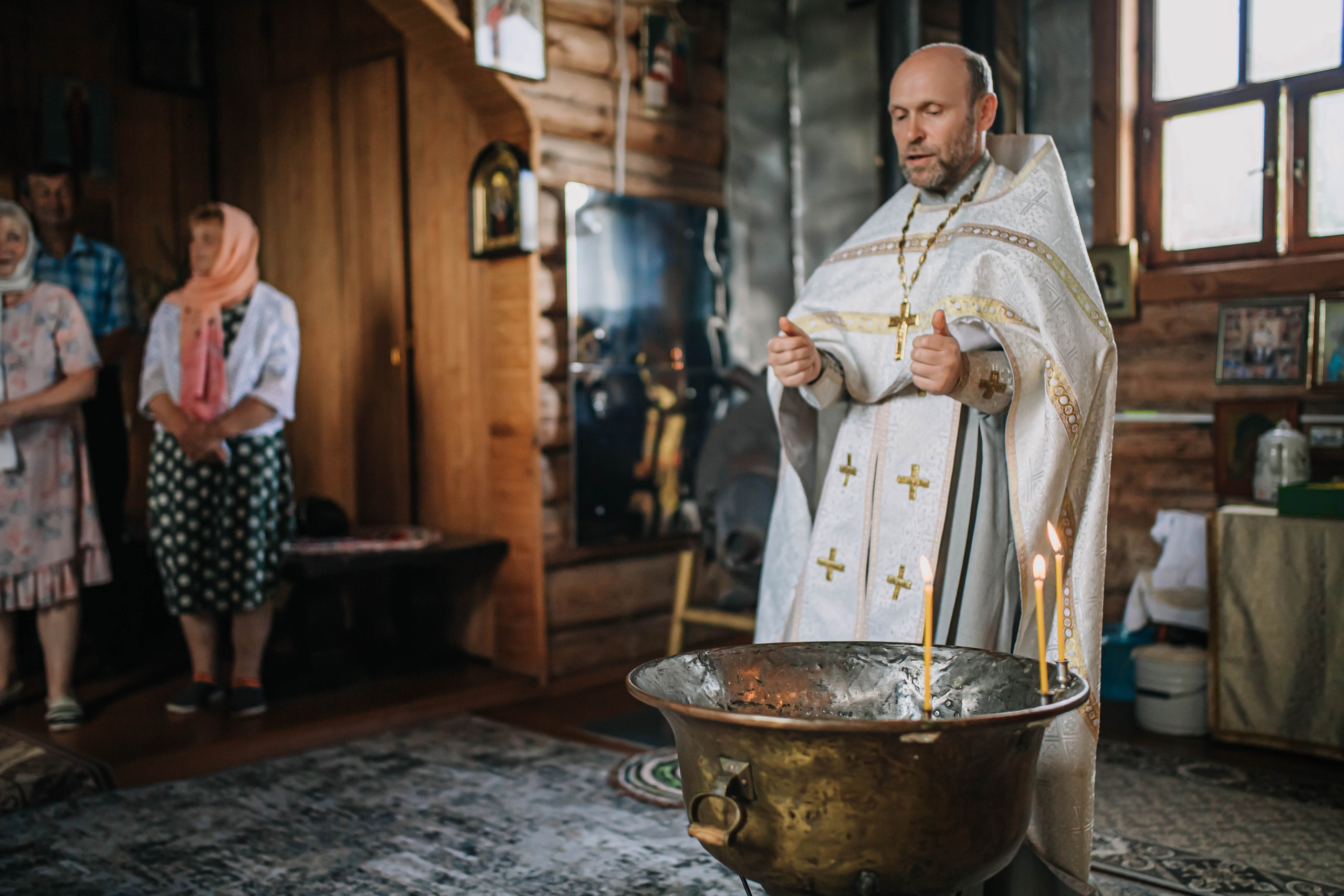 Крещение Мирославы. Фотограф Дарья Маташкова