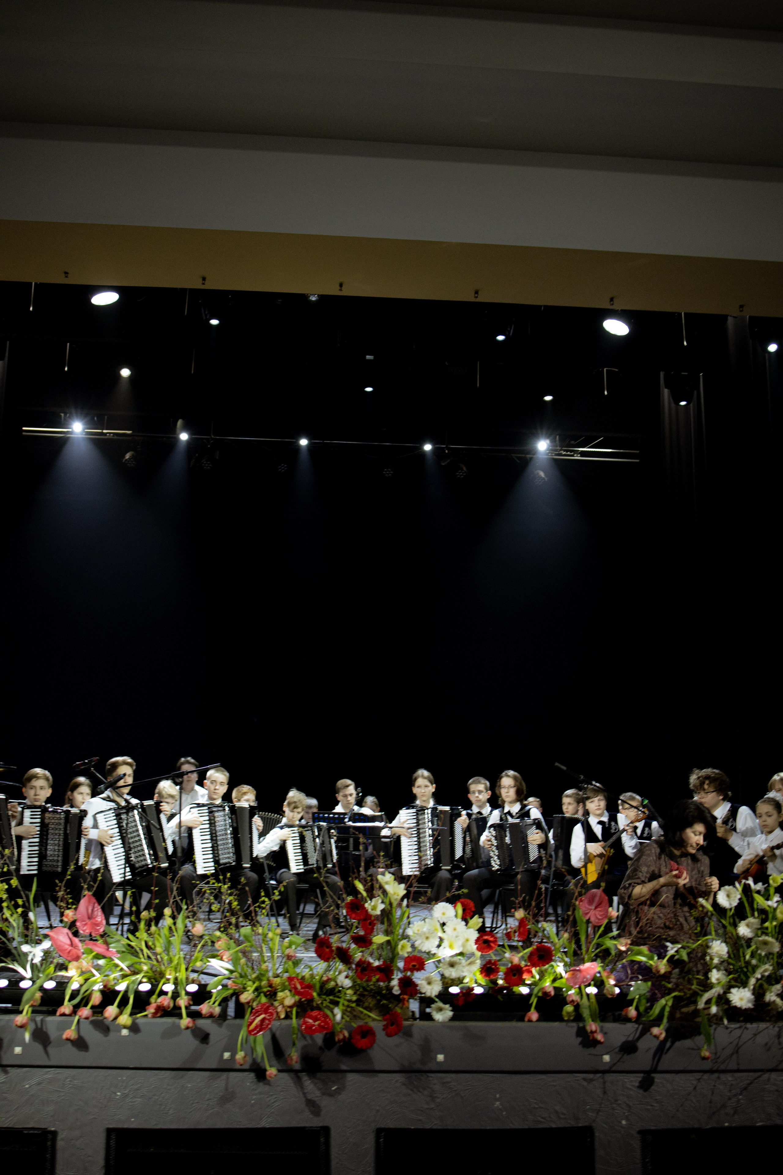 Оформление Отчетного концерта Музыкальной школы Глазунова. Оформление свадеб, декор свадеб Вера Маркова, Москва