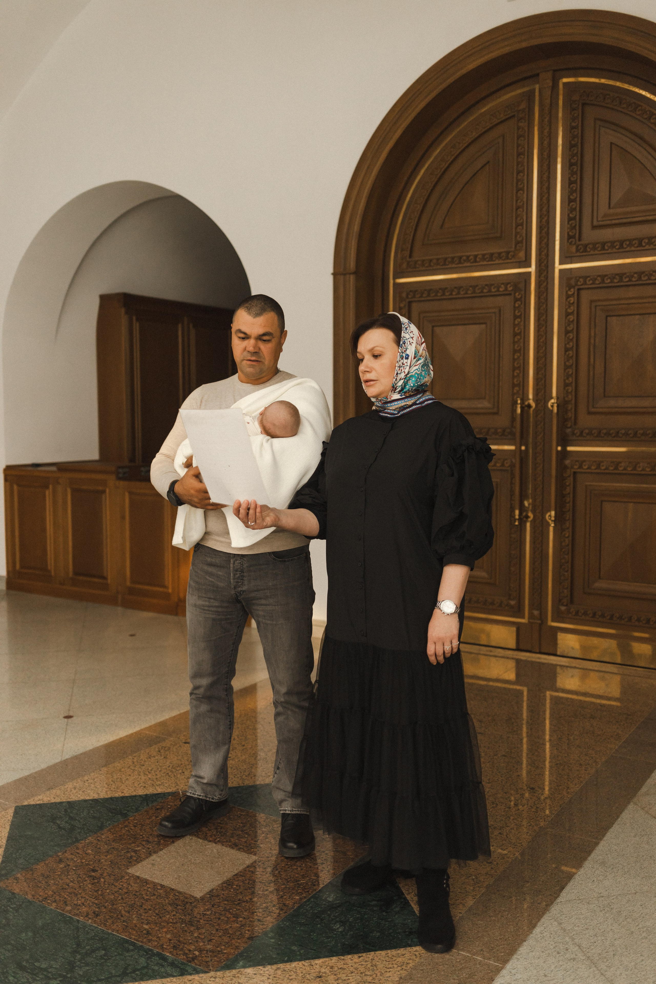 Крещение Стефании. Семейный фотограф в Москве