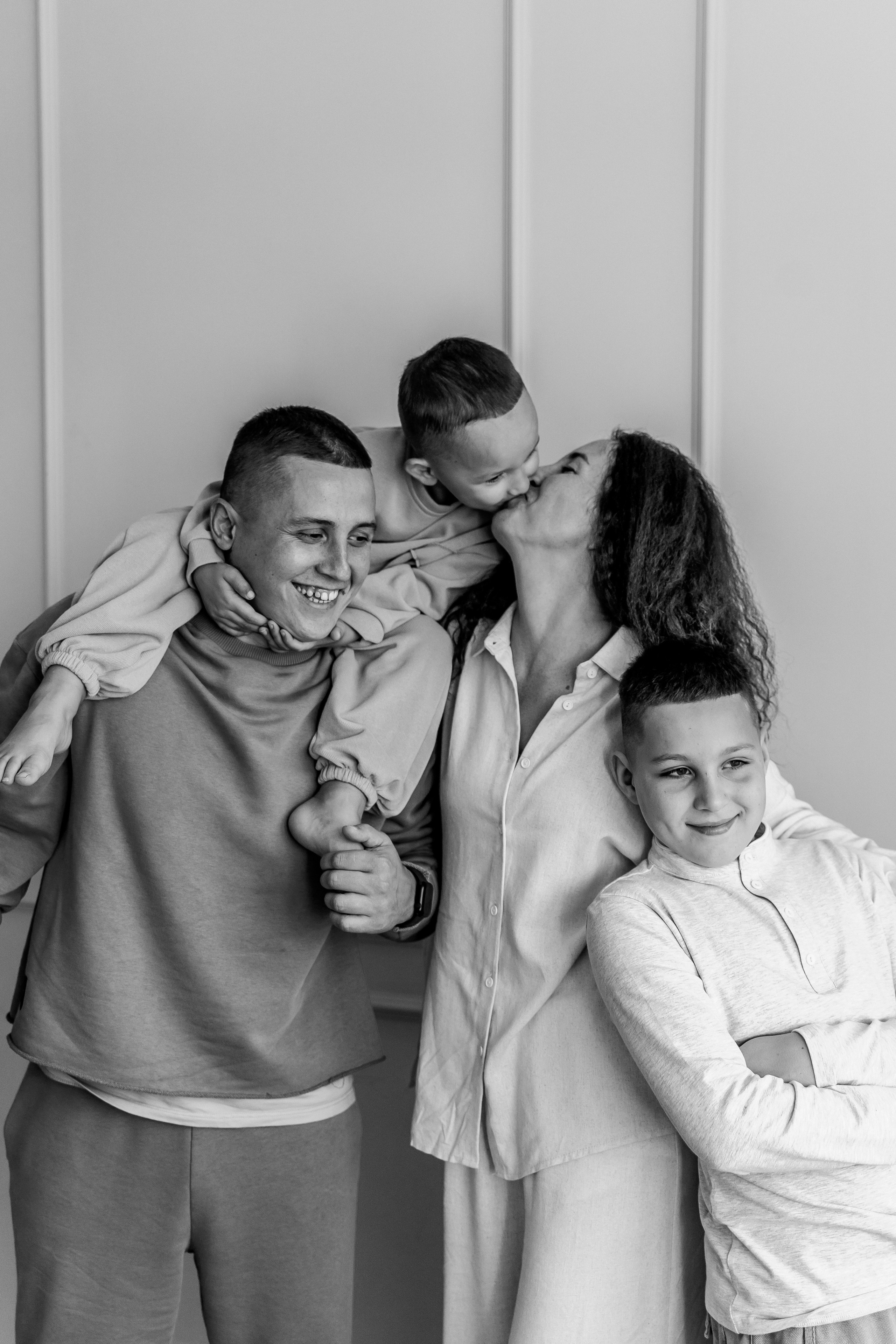 Илья, Вера, Сёма и Дима. Волик Мария