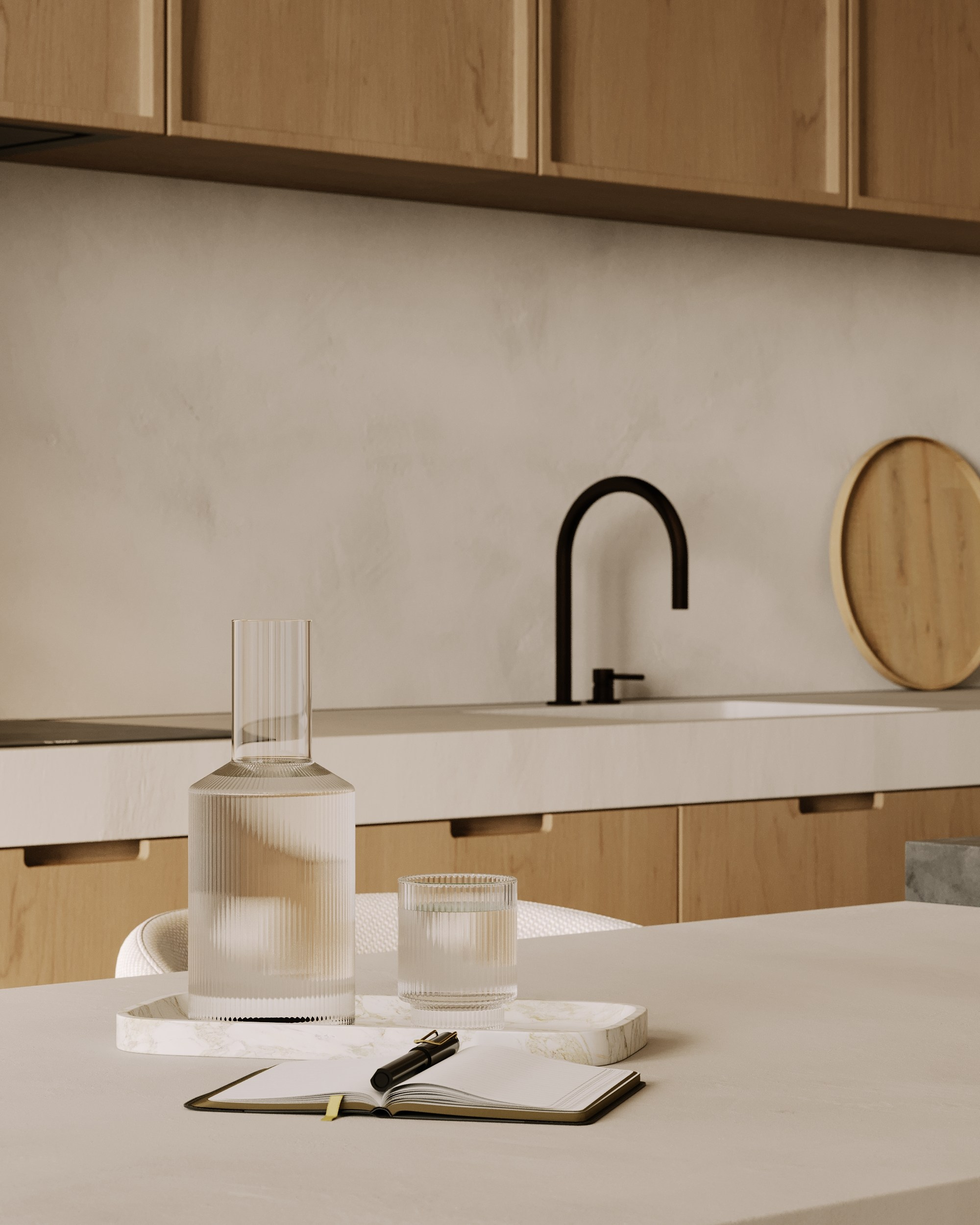 Japandi. 3D Визуализация интерьеров и архитектуры — Никита Афиногенов