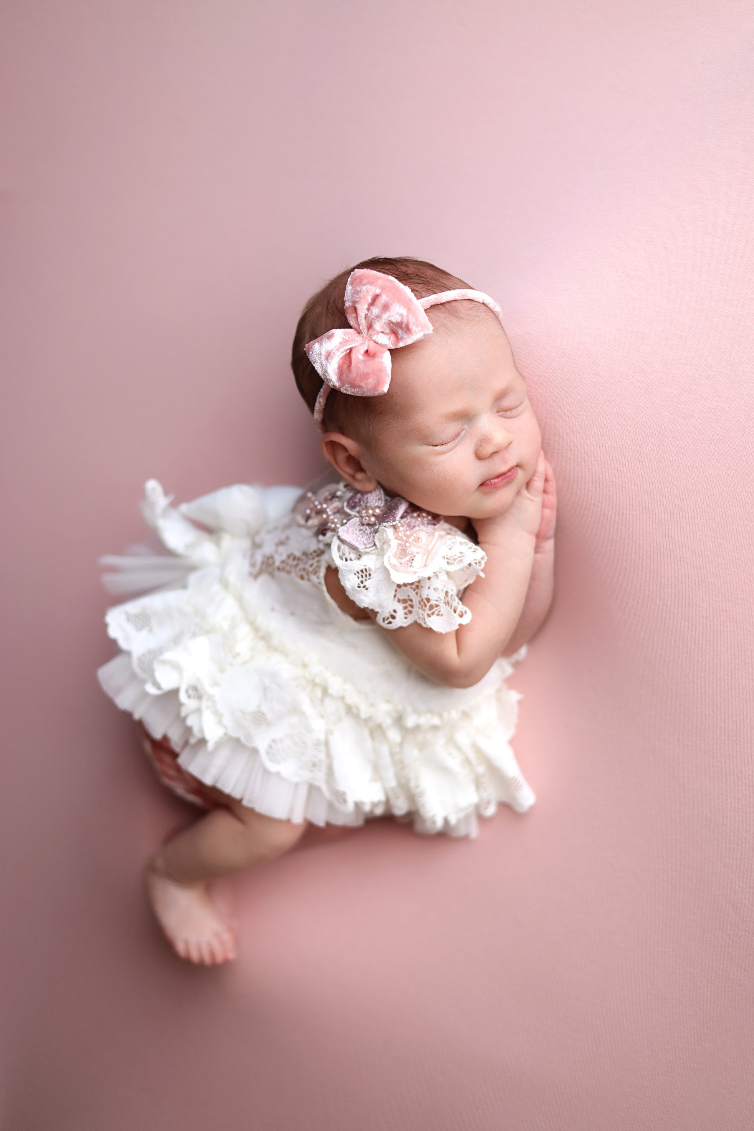 Ньюборн съемка Стефании, максимальный пакет. Фотограф новорожденных Москва. Ньюборн фотограф Москва